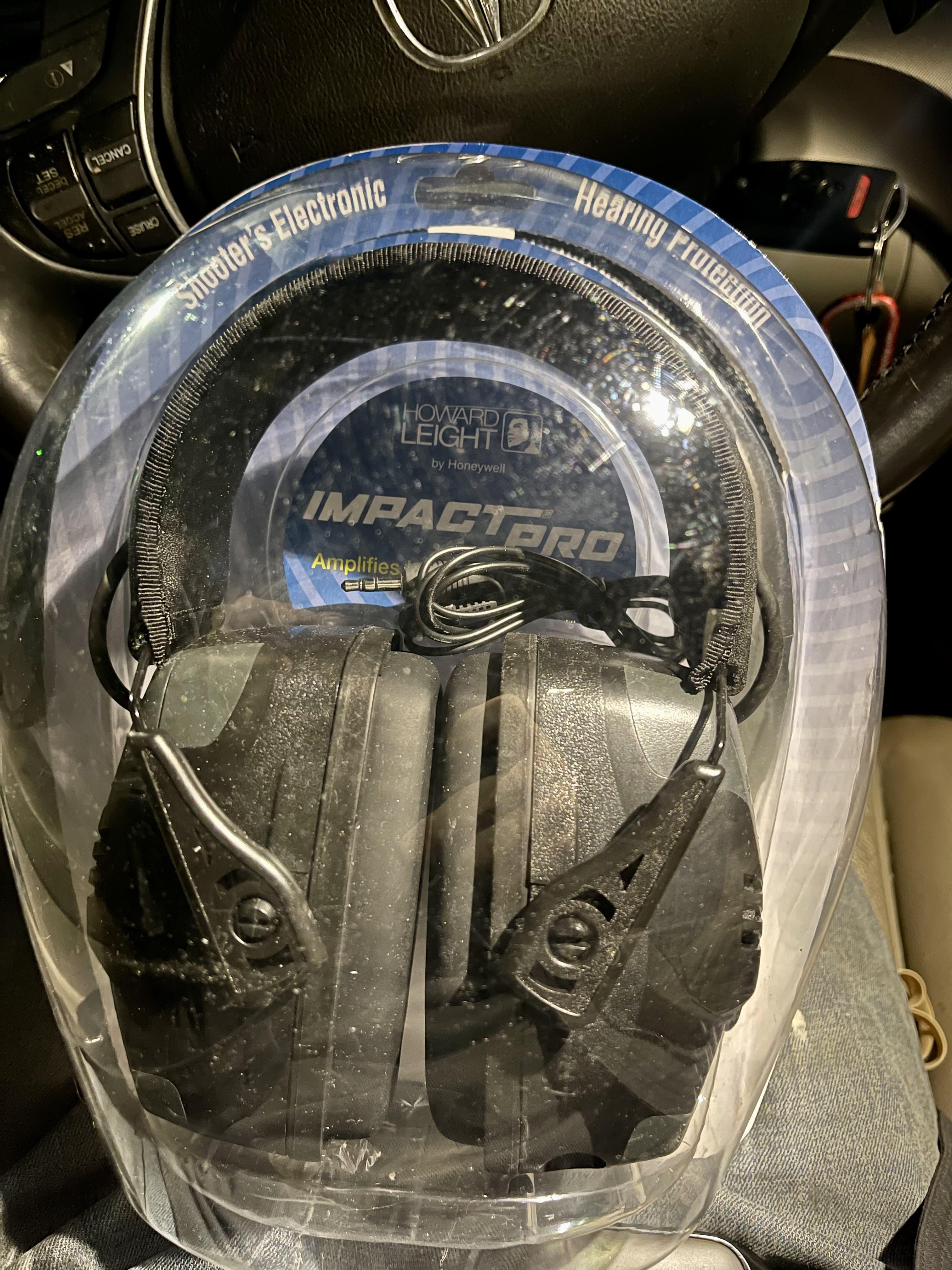 Finally invested in electronic ear muffs r/guns