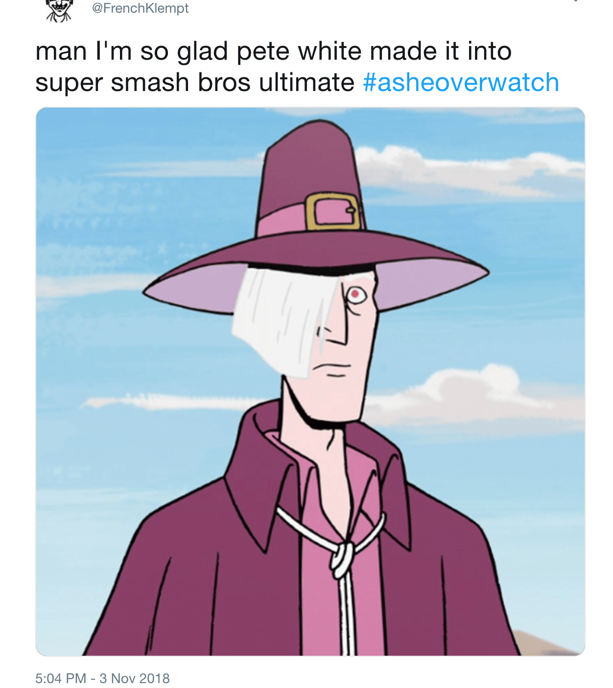 Ashe Face Reveal 2018 Overwatch_Memes