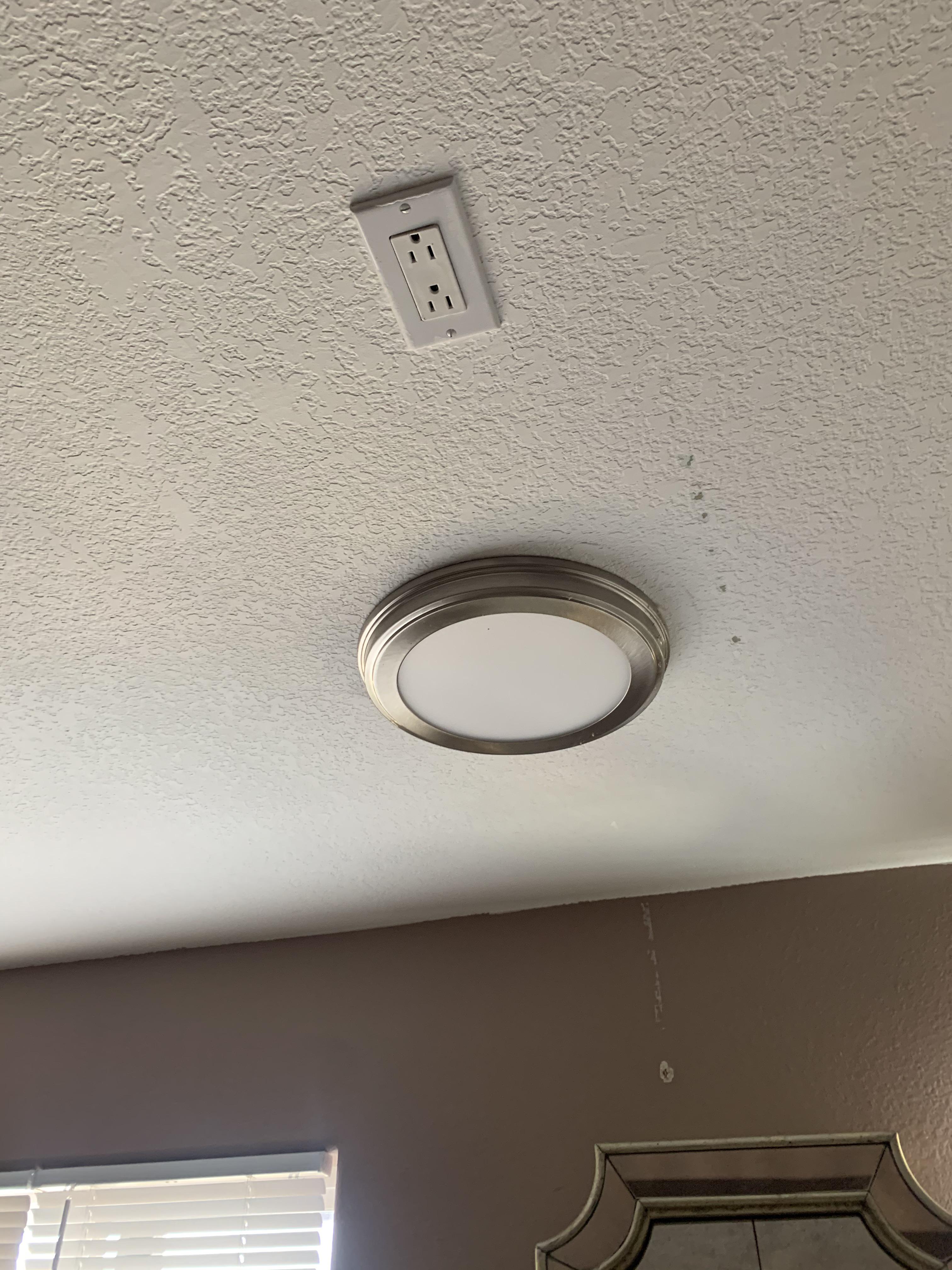outlet on the ceiling.. : r/mildlyinfuriating