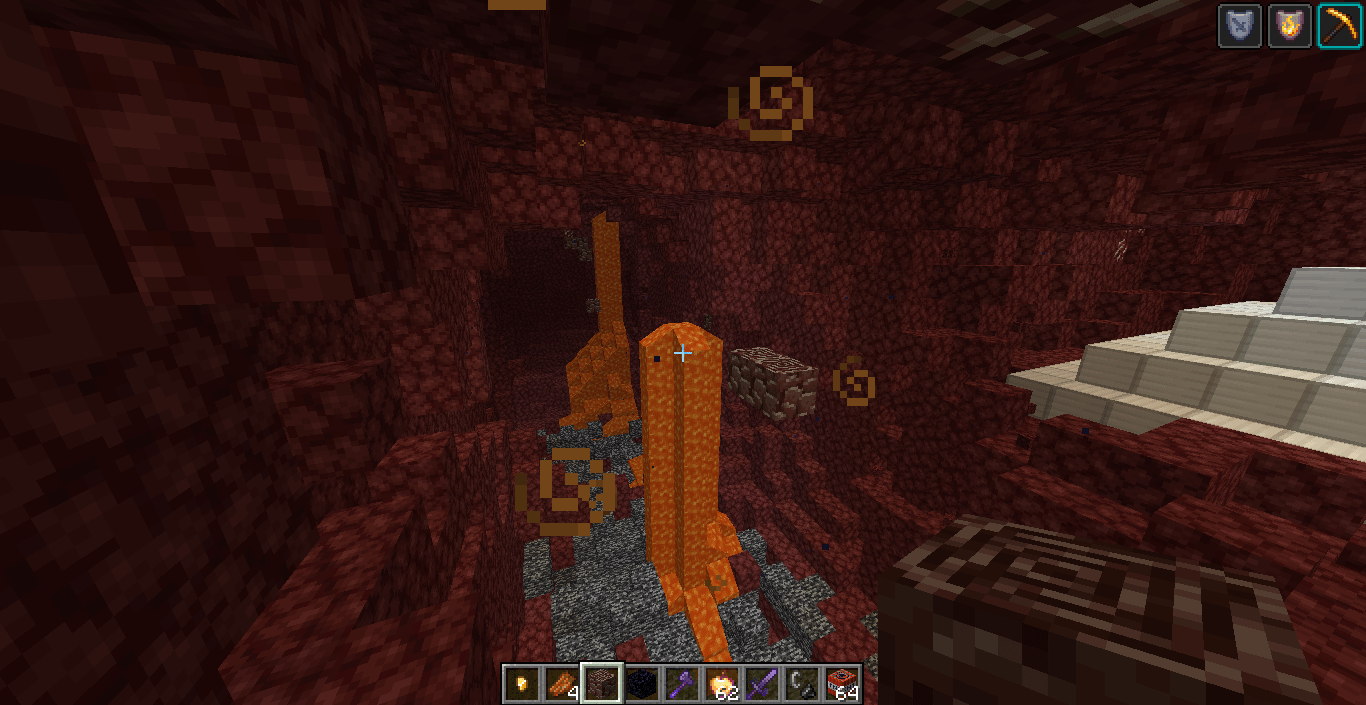 Ancient Debris cannot be blown up with TNT. Making it a great way to