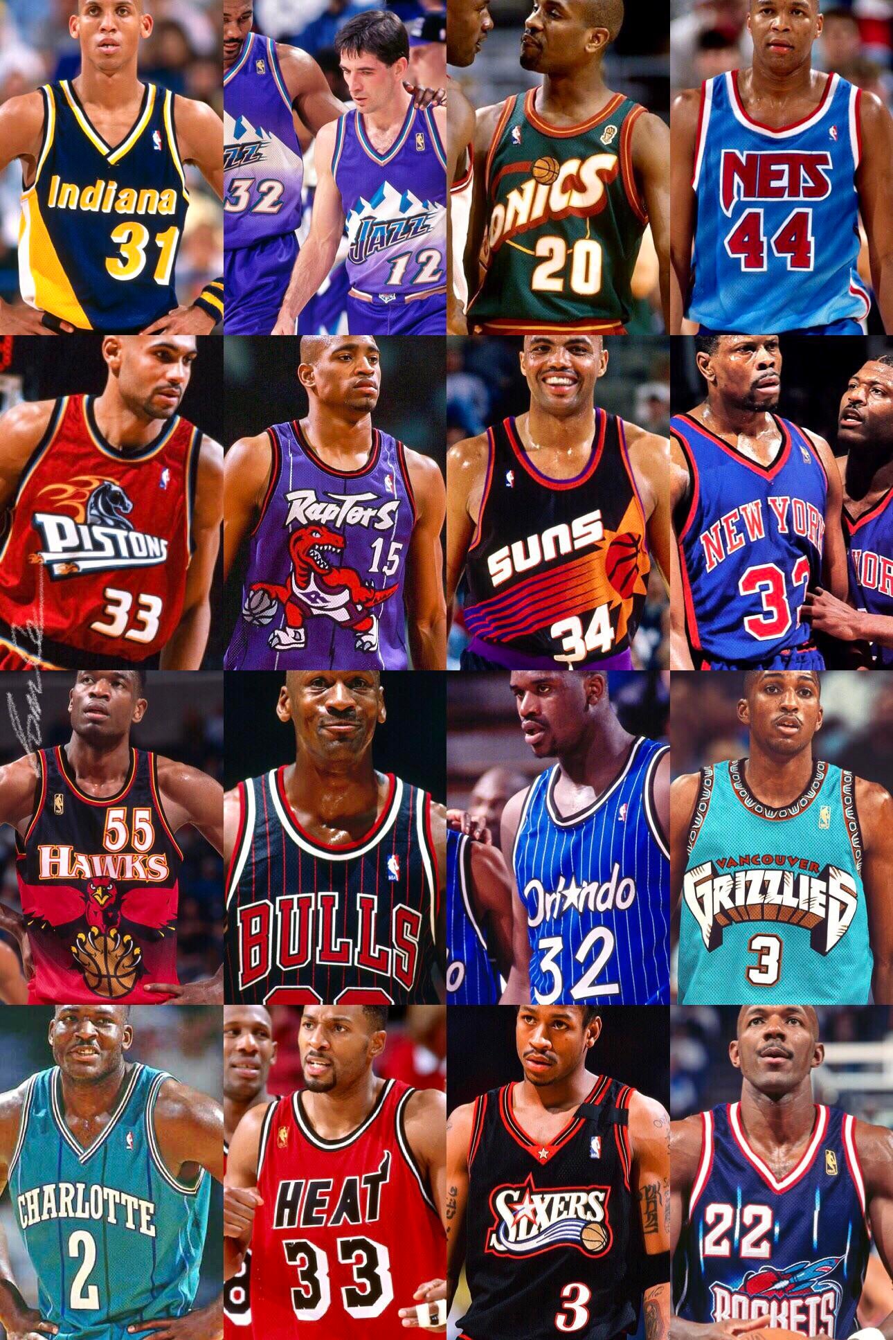 90s NBA Jerseys r/90s