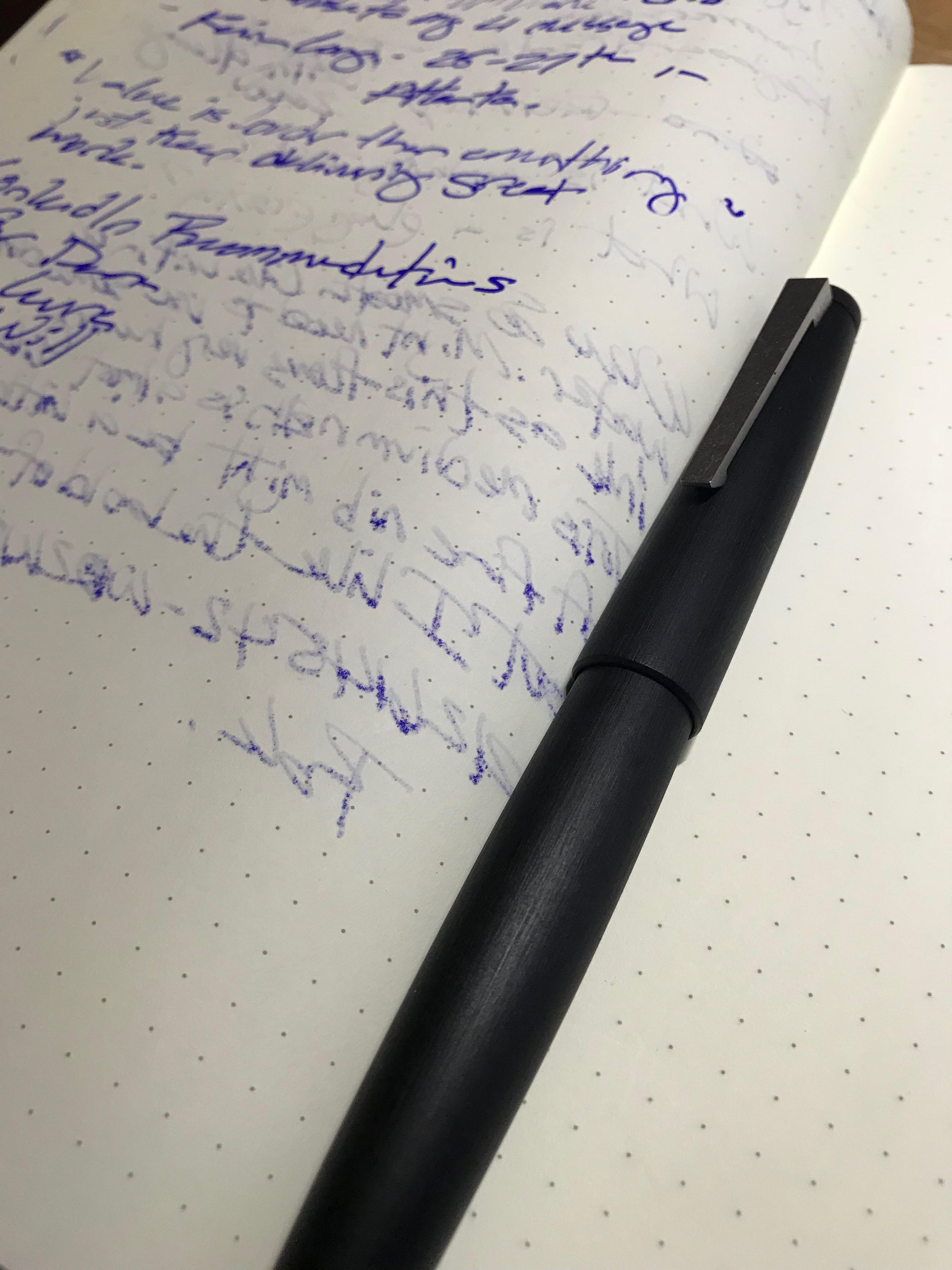 Lamy 2000 Ink bleed. Issue with ink? Or notebook paper? r/fountainpens
