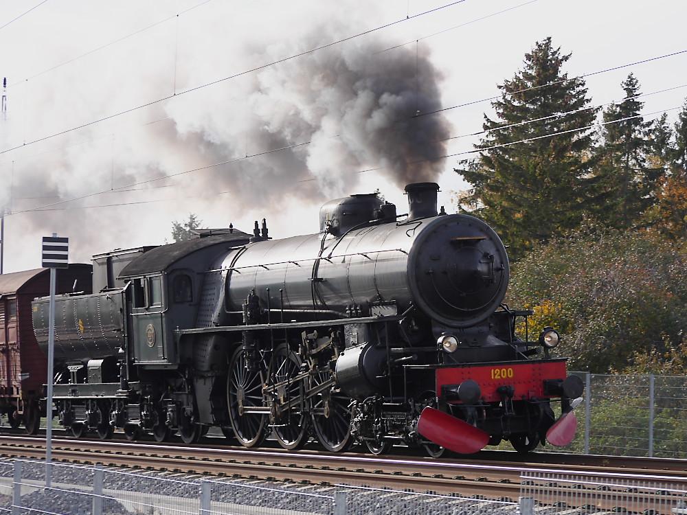 Last Saturday I was lucky enough to be on this train. The