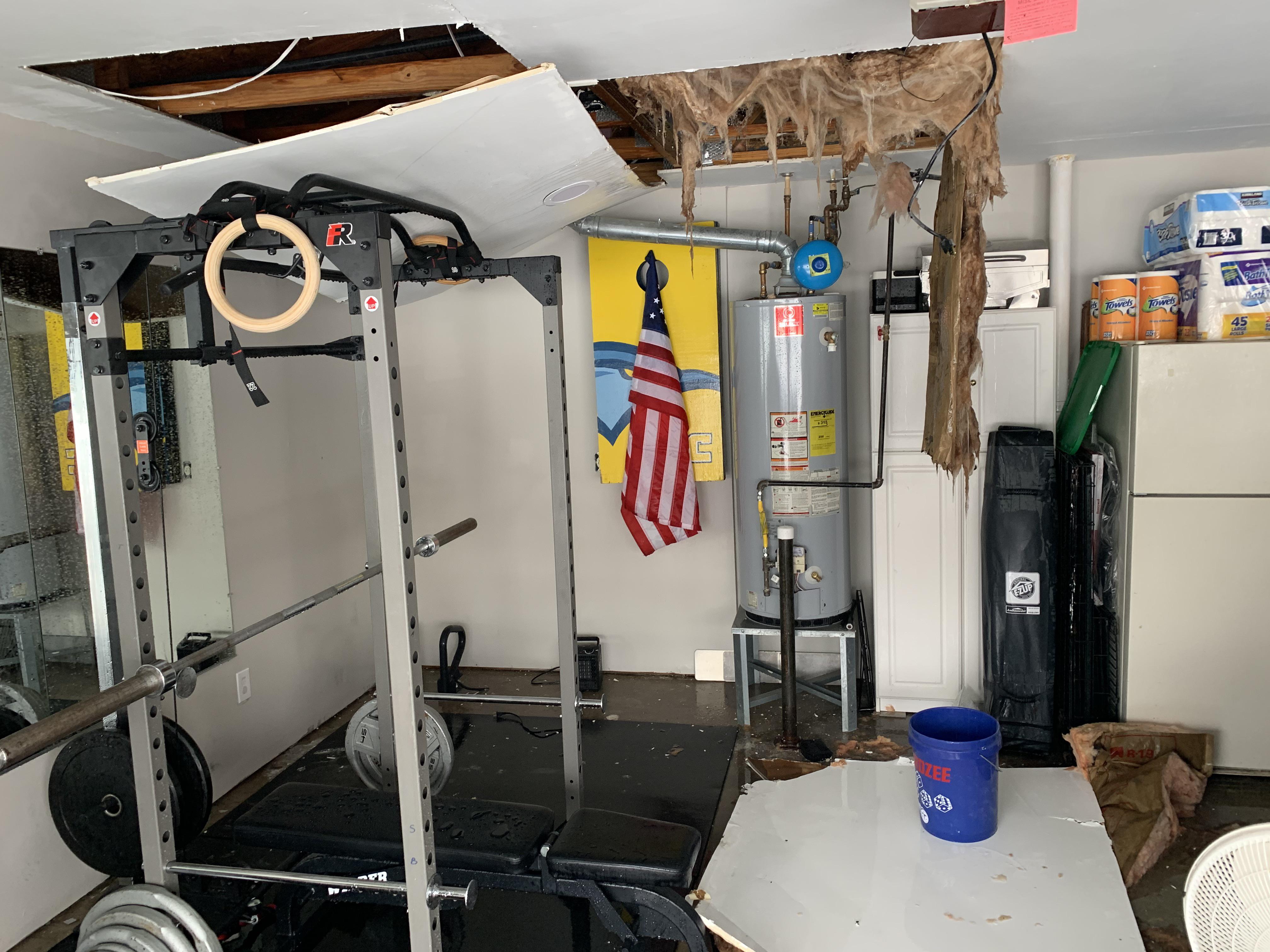 Well the home gym was nice. Thanks cold weather! r/homegym