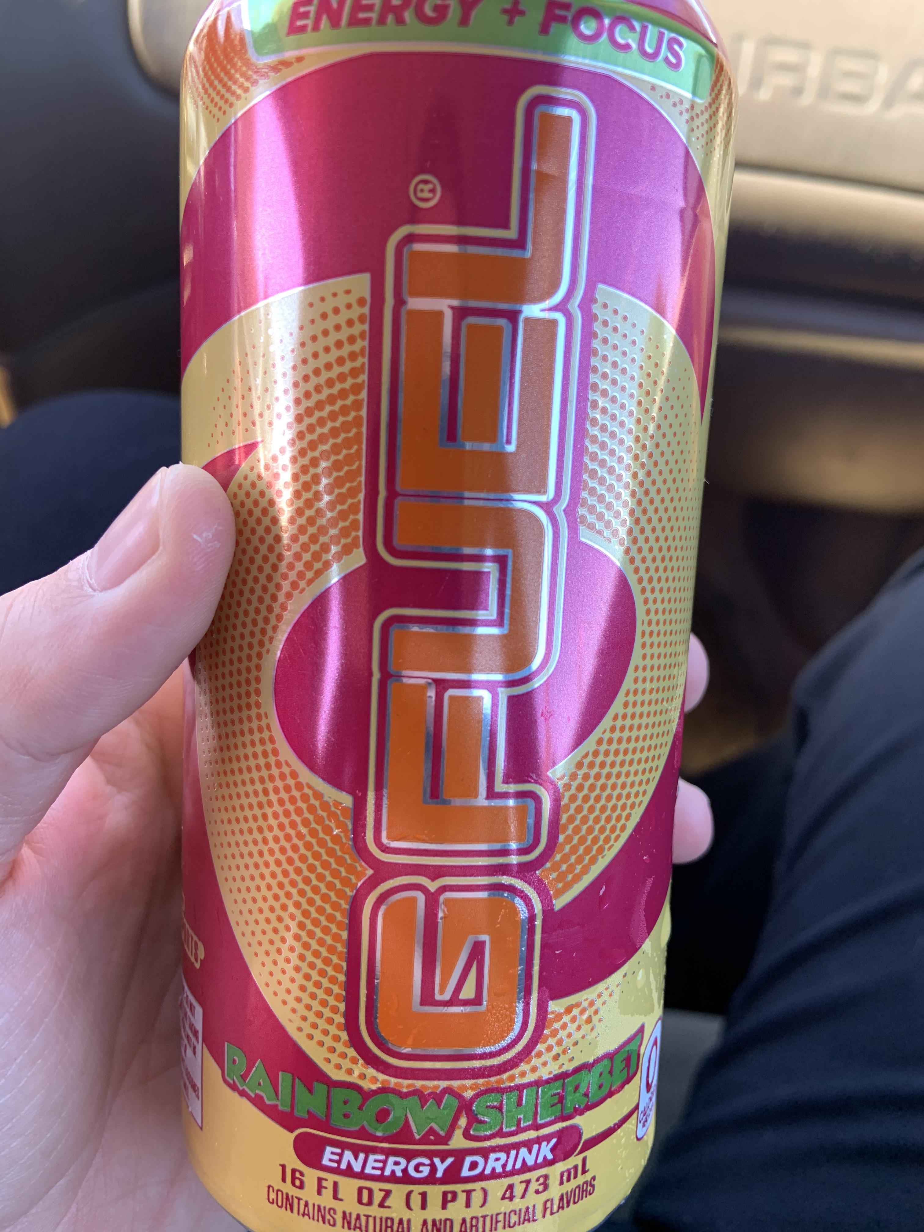 I just tried out Rainbow sherbet GFUEL at QT, super tasty. r/GFUEL