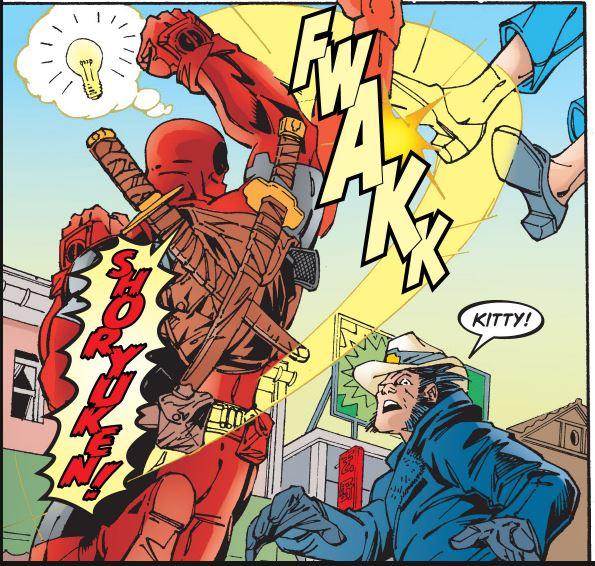 Let us never when DP uppercutted Kitty Pryde r/deadpool