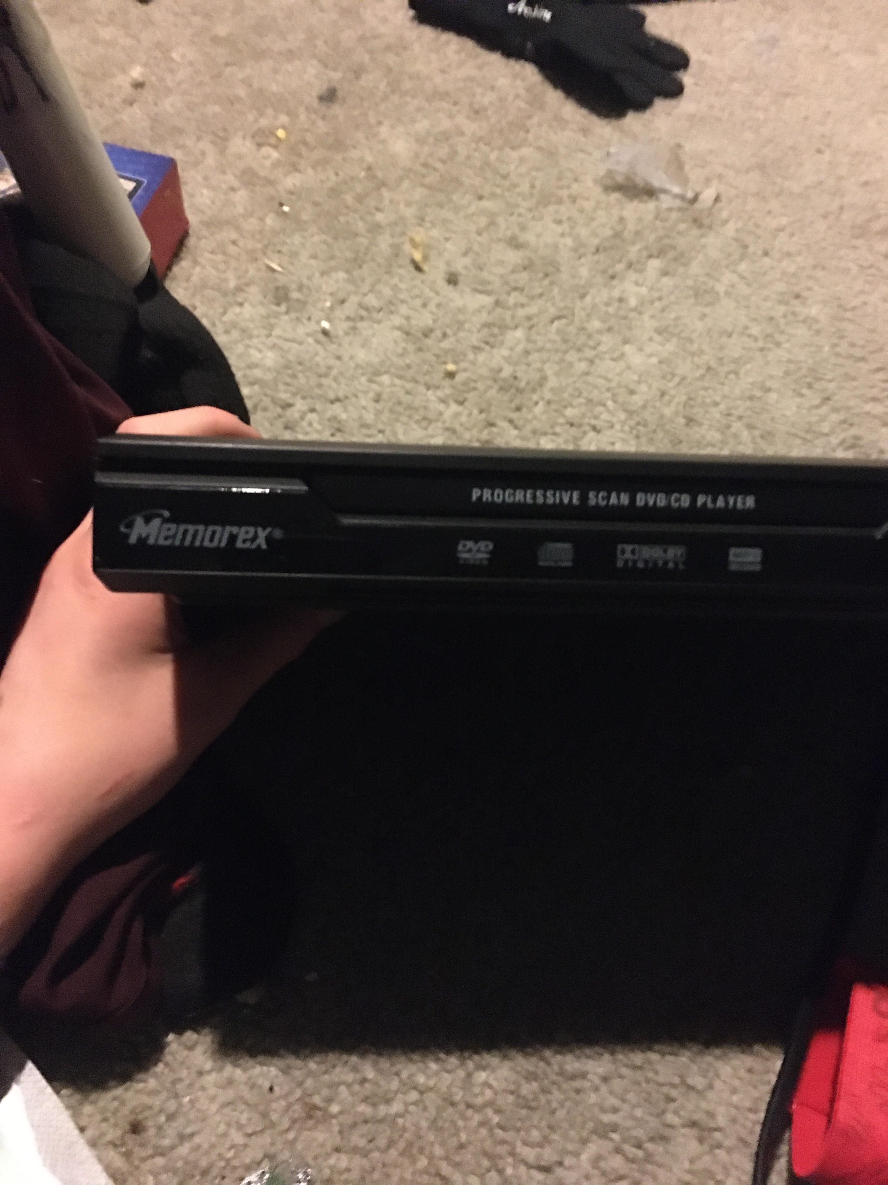 My disc tray is stuck how do I open it r/dvd