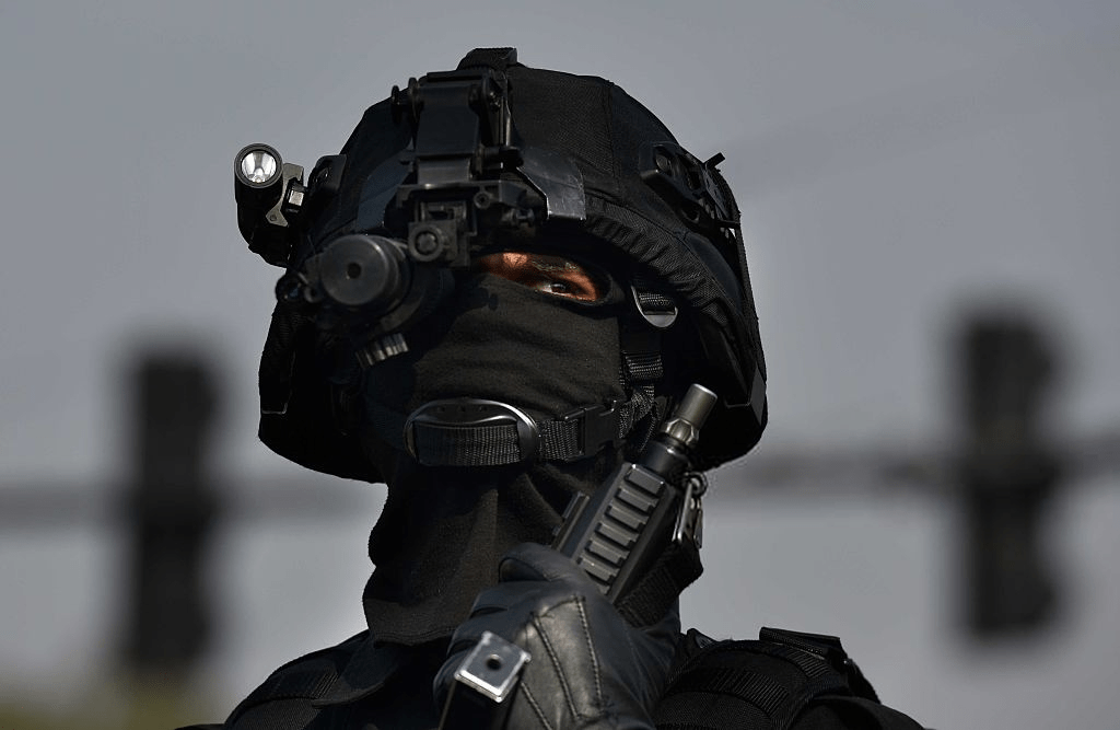 The 'Black Cat' Commandos of the elite counterterror force NSG, seen