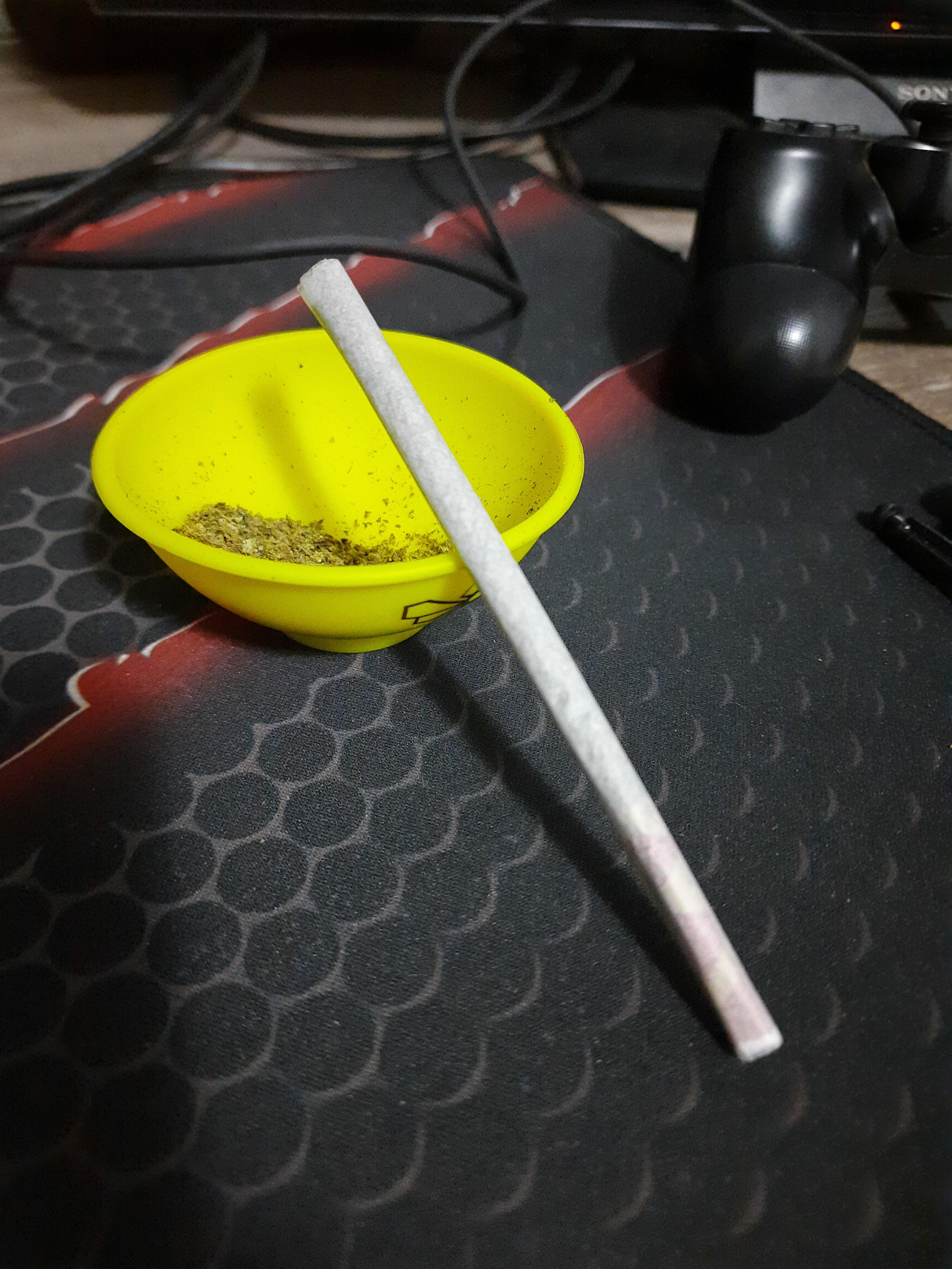 Only having brick weed available is no excuse for not trying your best