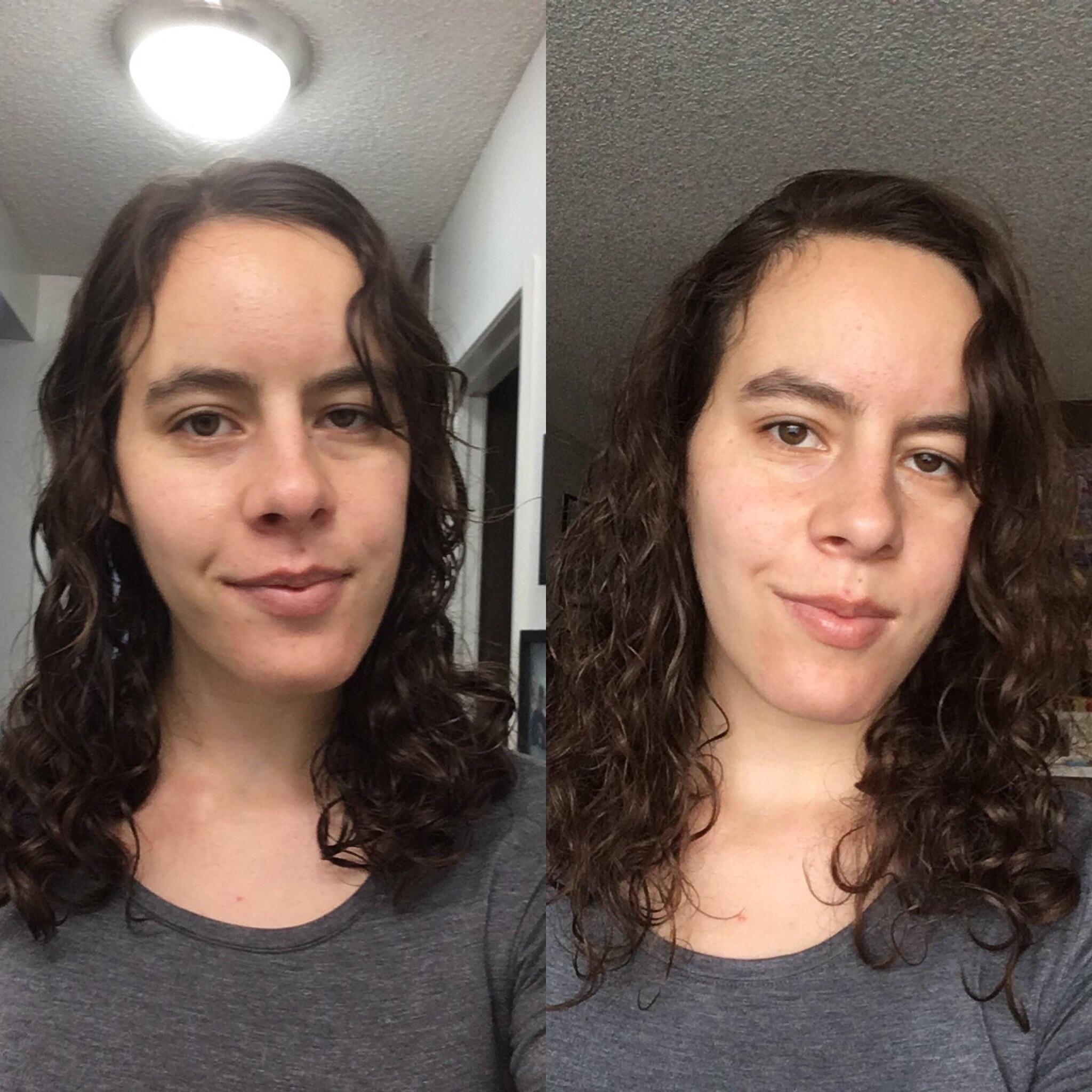 Sleeping in Braid vs. Pineapple r/curlyhair