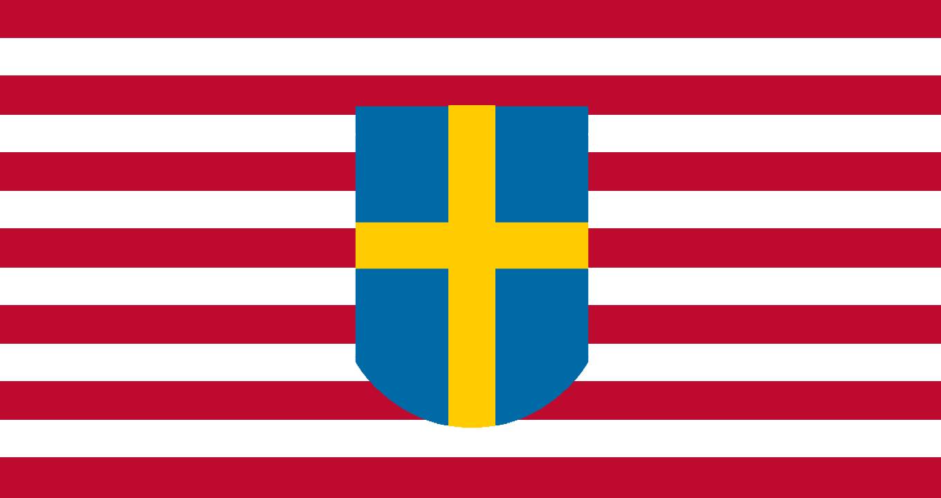 Sweden as an American colony r/vexillology