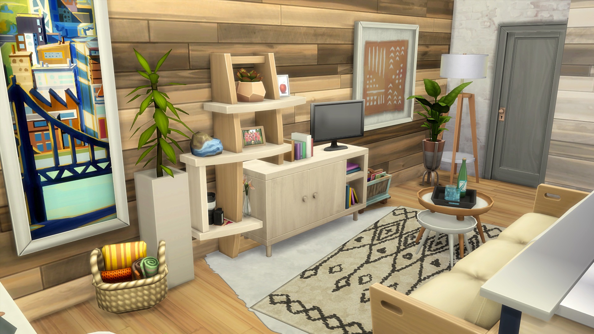 One of the eco lifestyle apartments, what do you think? r/Sims4