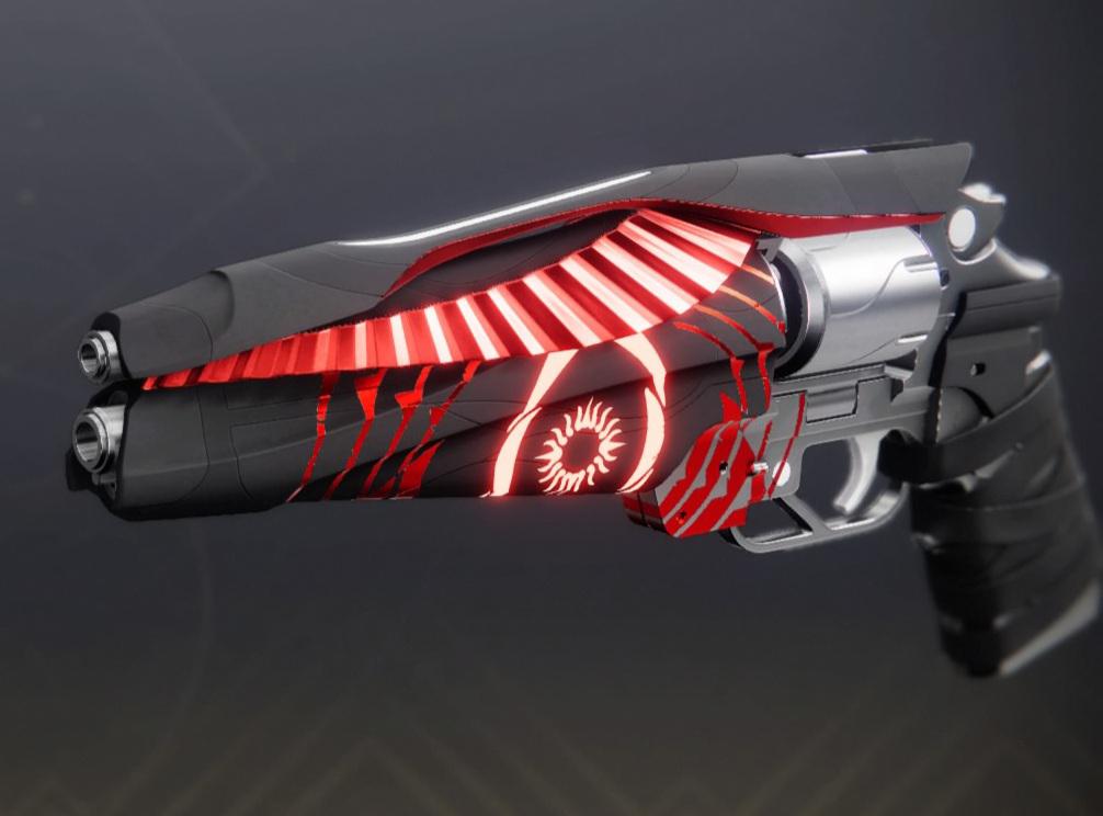 Igneous Hammer with Carbon Blood and Flawless Empyrean Emblem on (red