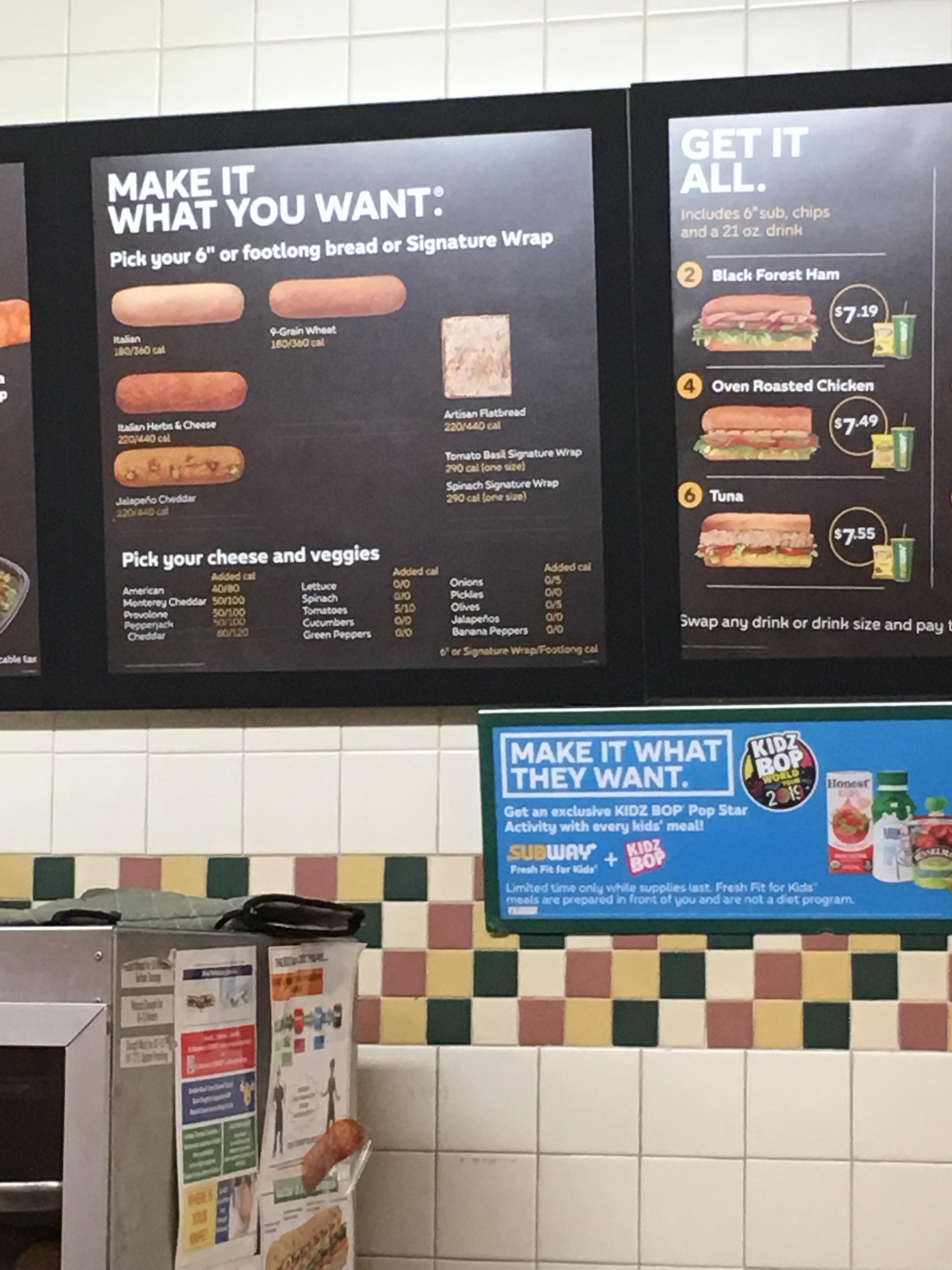 Subways in Texas don’t have Monterrey cheddar bread??!! Why doe r/texas
