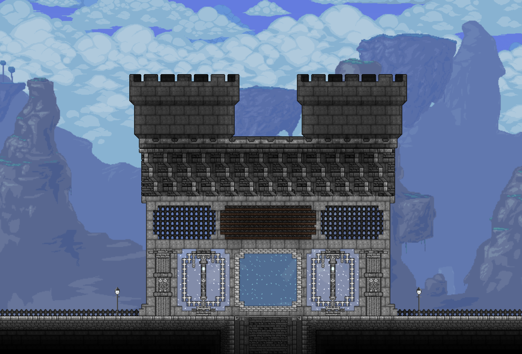 My hellevator (inspiried by rulick15) Terraria