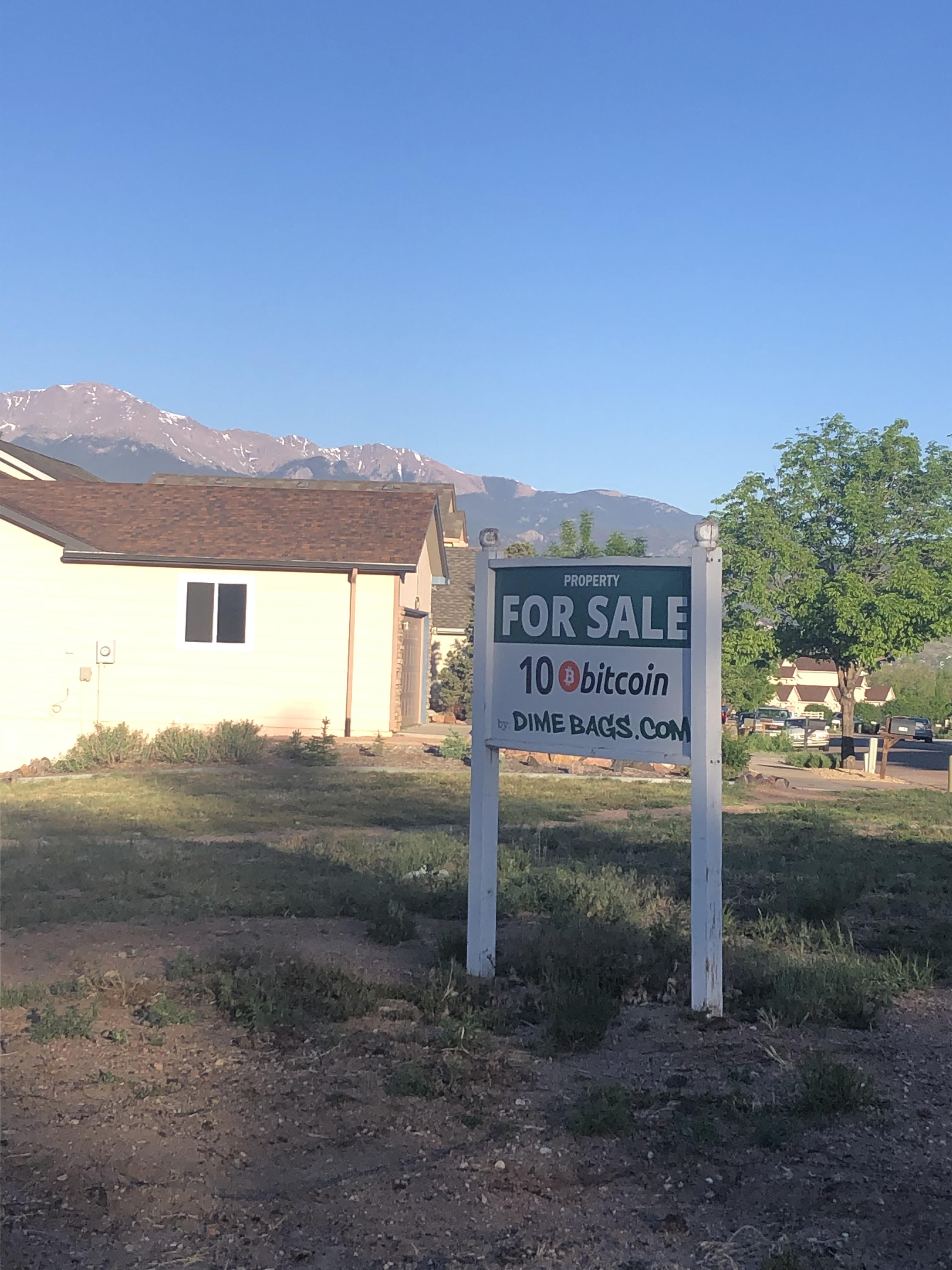 This property for sale in my area. r/Bitcoin