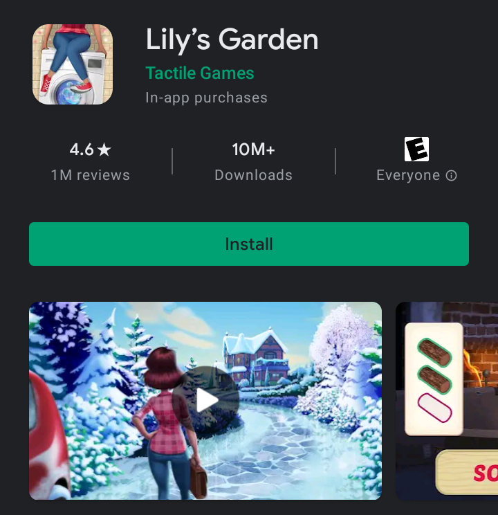 They changed the official icon of Lily's Garden to her sitting on the