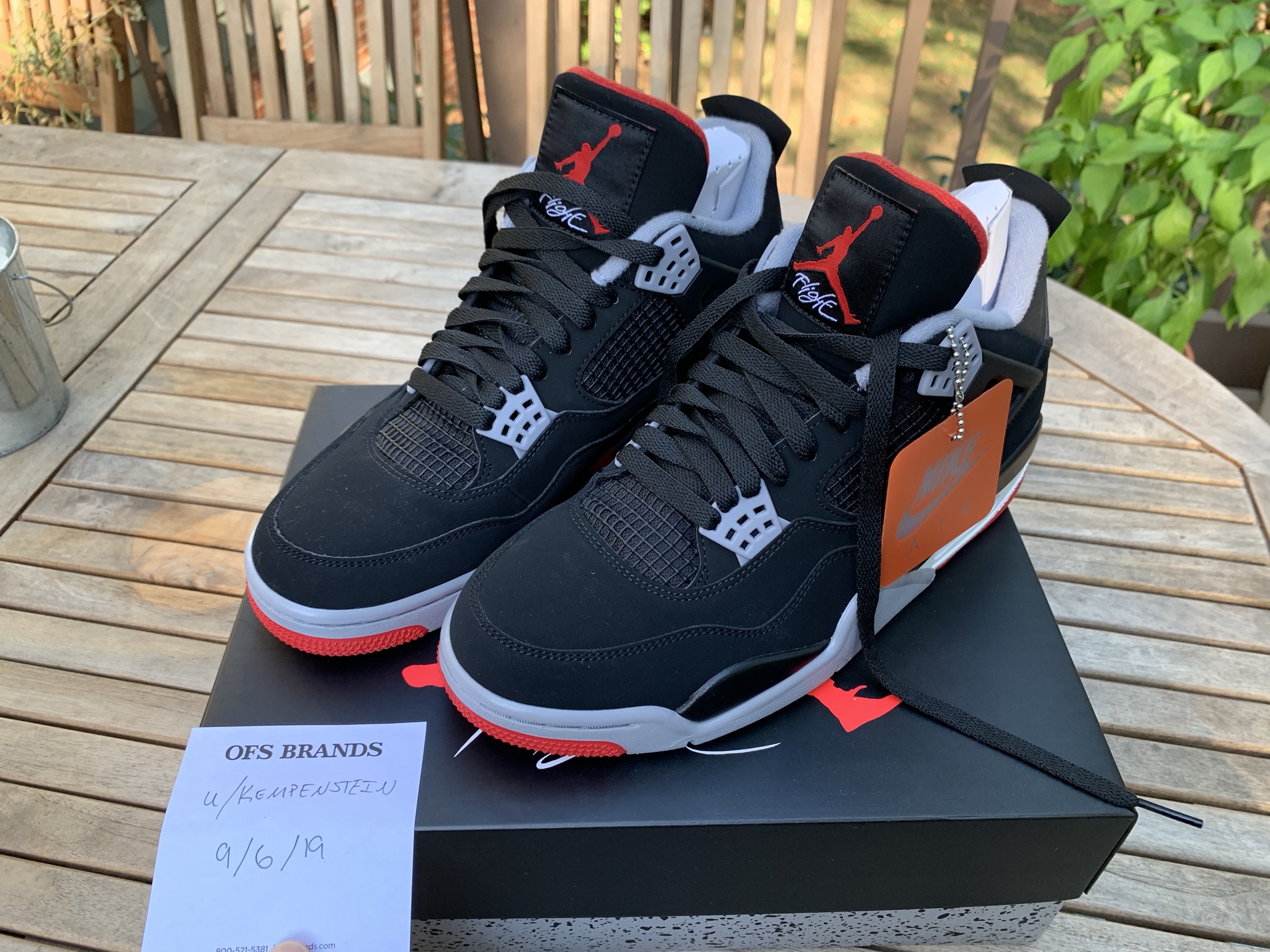 Jordan 4 Bred Legit Check r/Sneakers