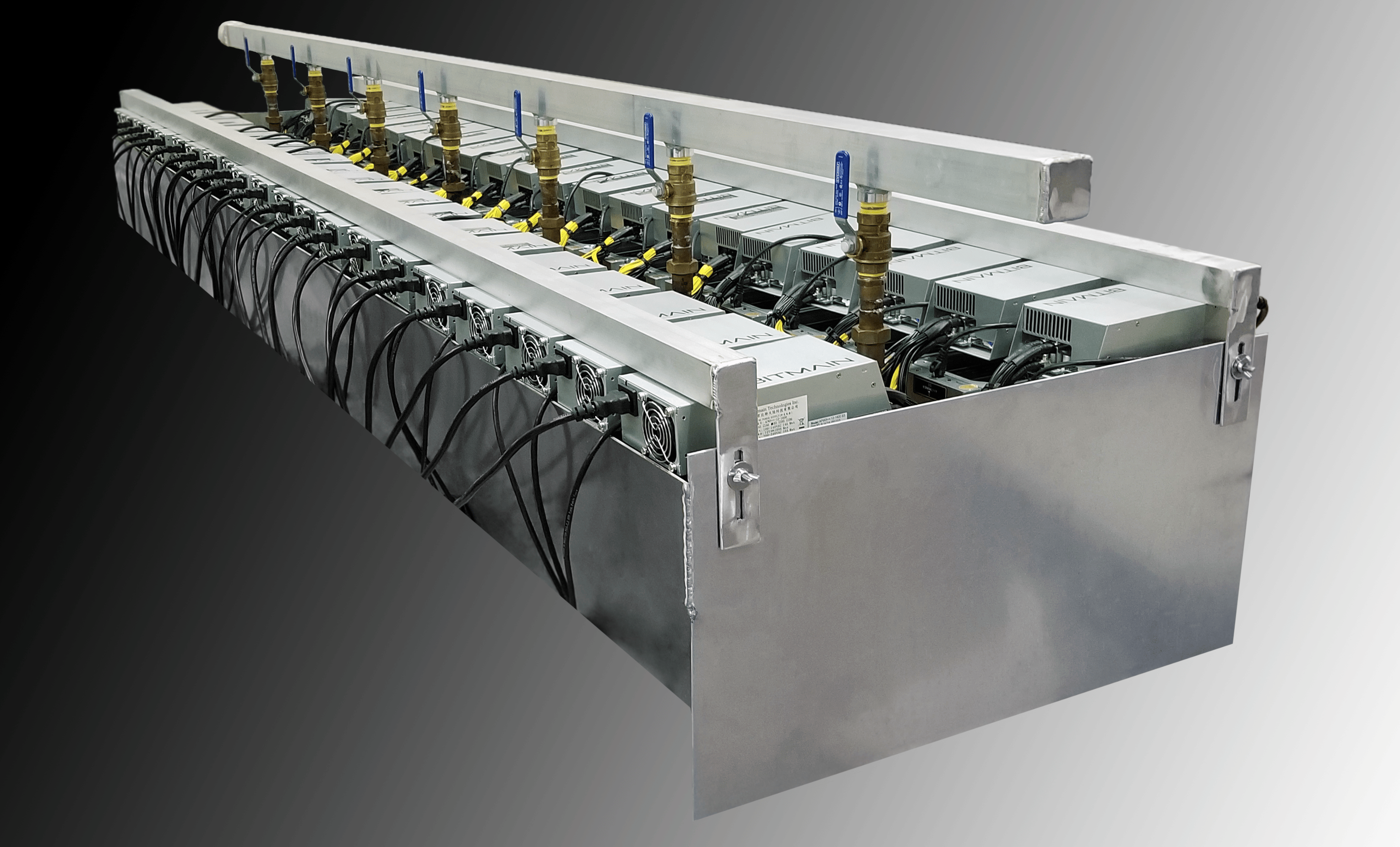 Immersion Mining 500 ASIC mining farm impressions Immersion_Cooling