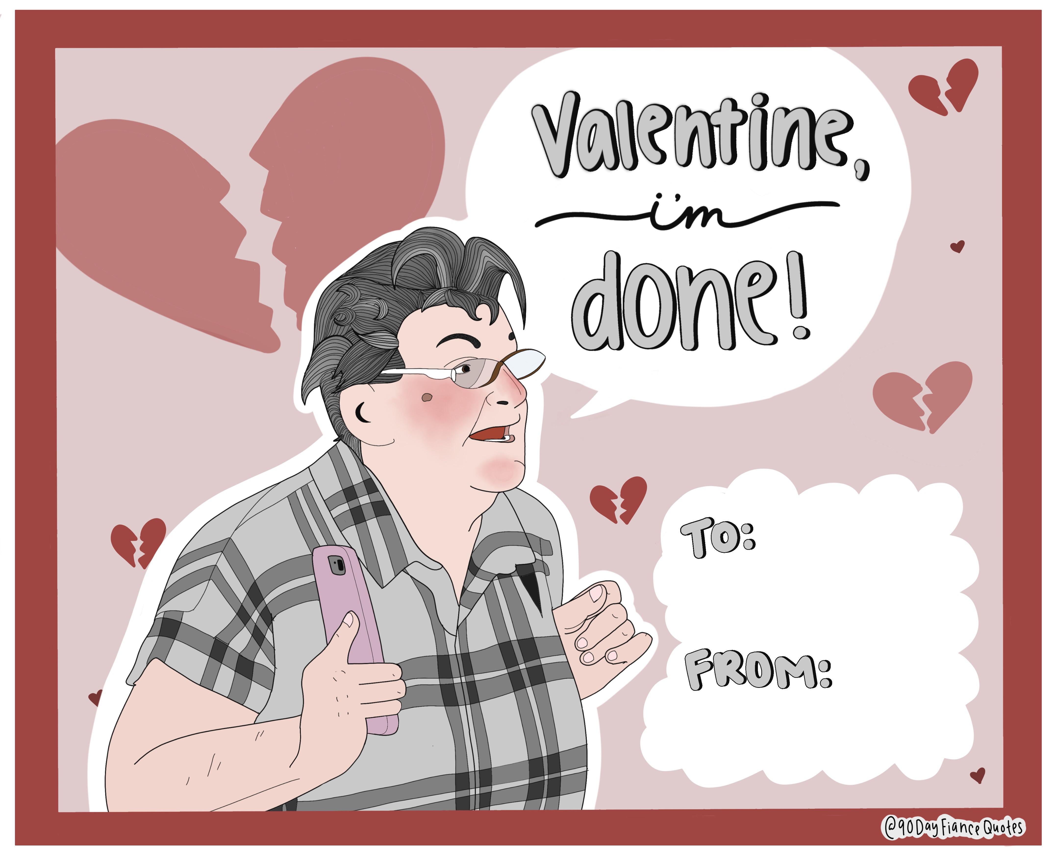 I added an emergency breakup card to my (free) Valentine’s Day