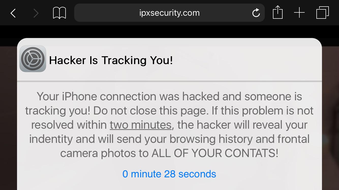 went from “my phone is hacked” to now, “a fucking hacker is tracking
