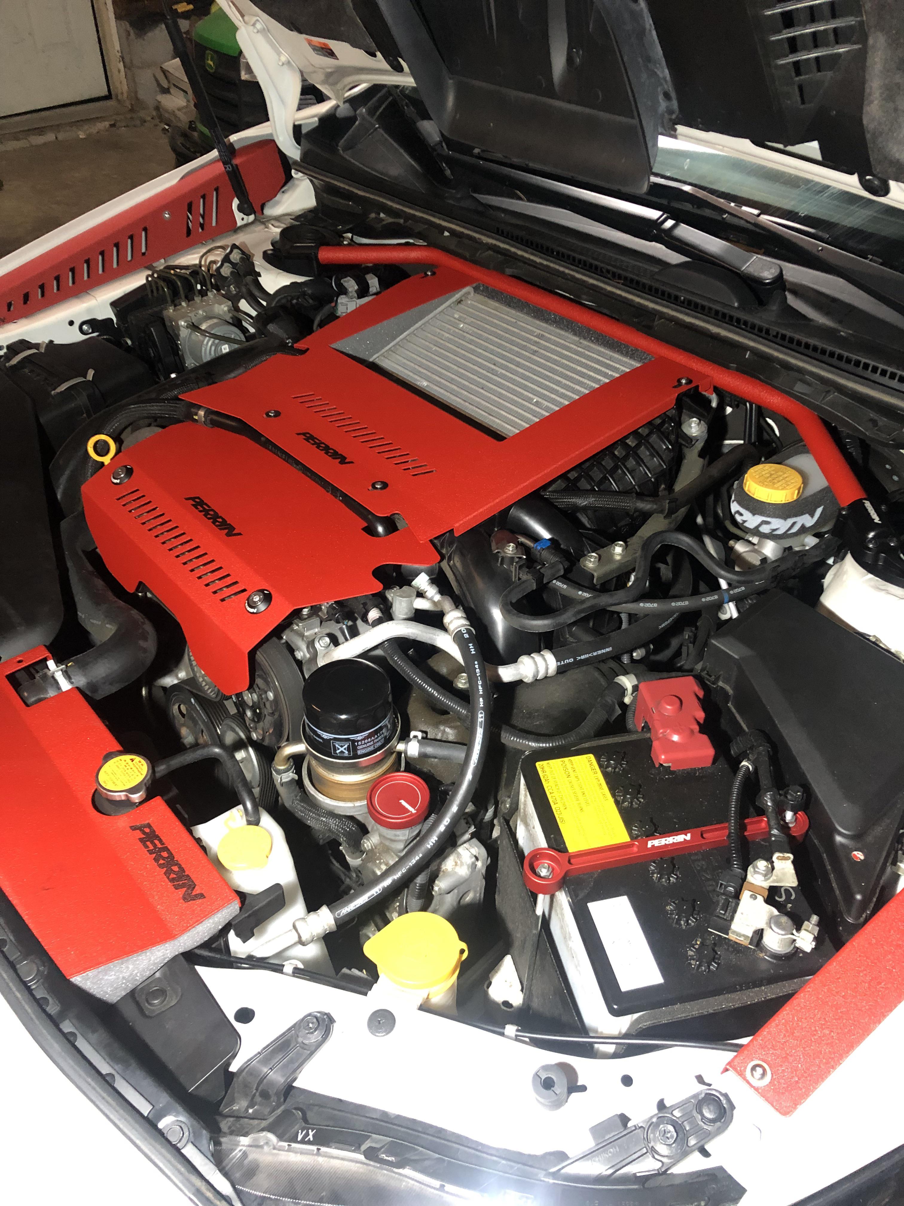 Perrin Engine Cover Kit Is On! : r/WRX
