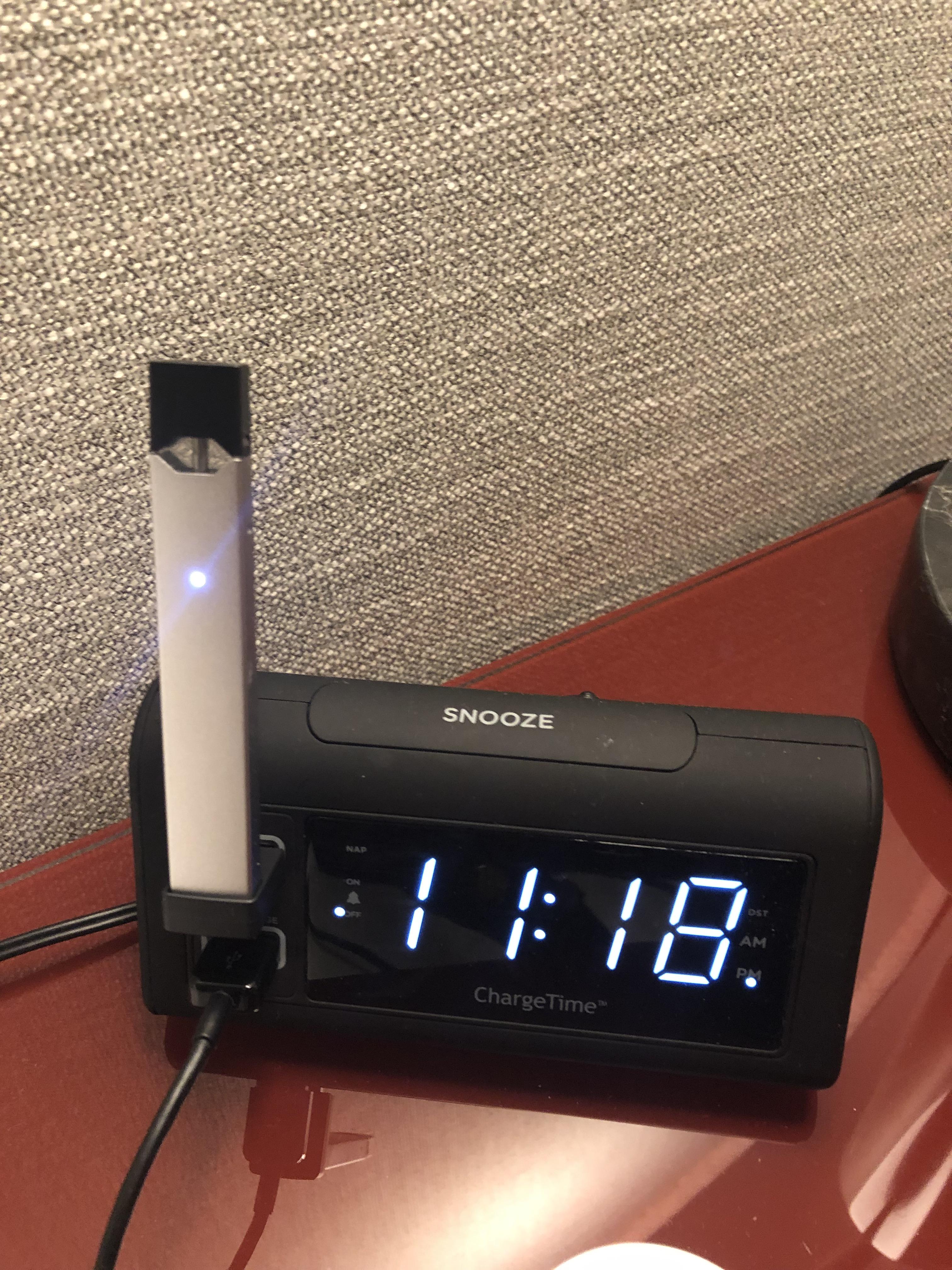 At a hotel, into this setup r/juul