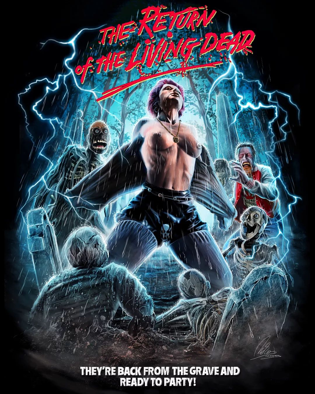 The Return of the Living Dead (1985) [1080x1351] by Mariano Mattos r