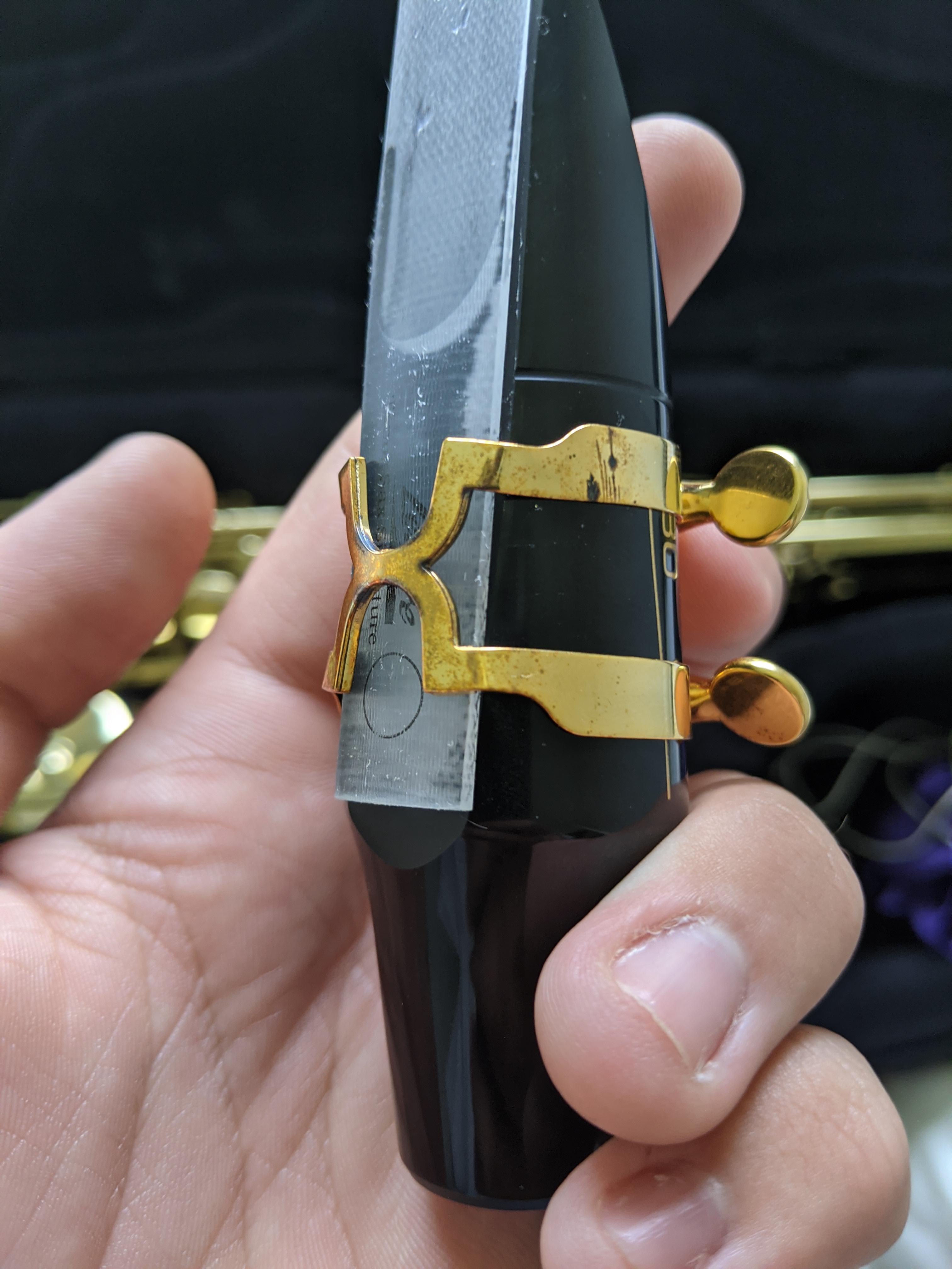 How come my ligature is tarnishing so fast? I've only have it for a