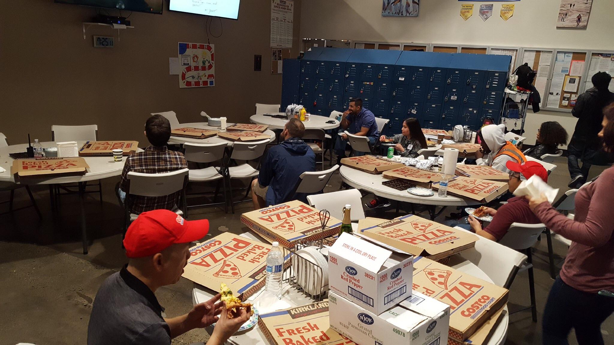 It's inventory night at the Costco I work at. Any guesses what they