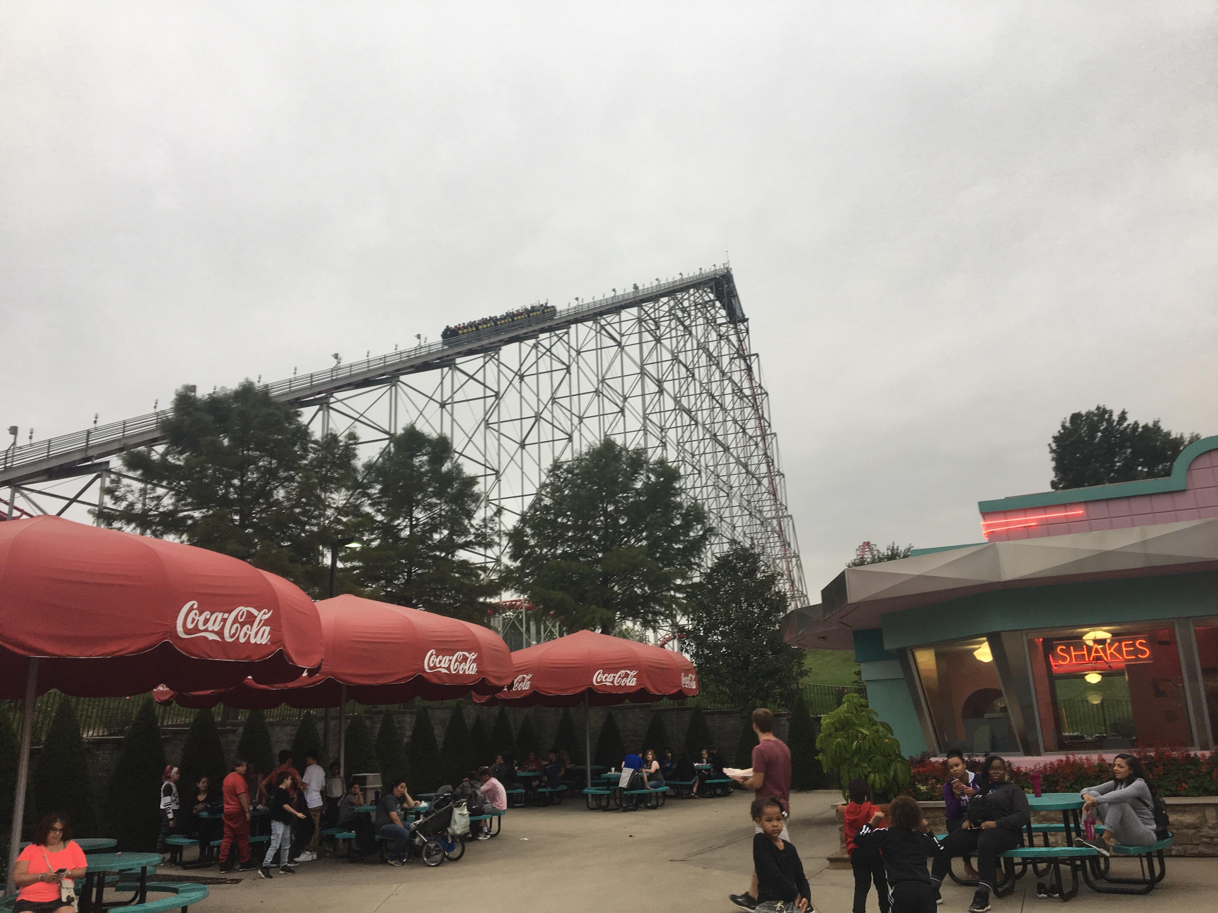 First time out to Worlds Of Fun and my first Coaster. Both were