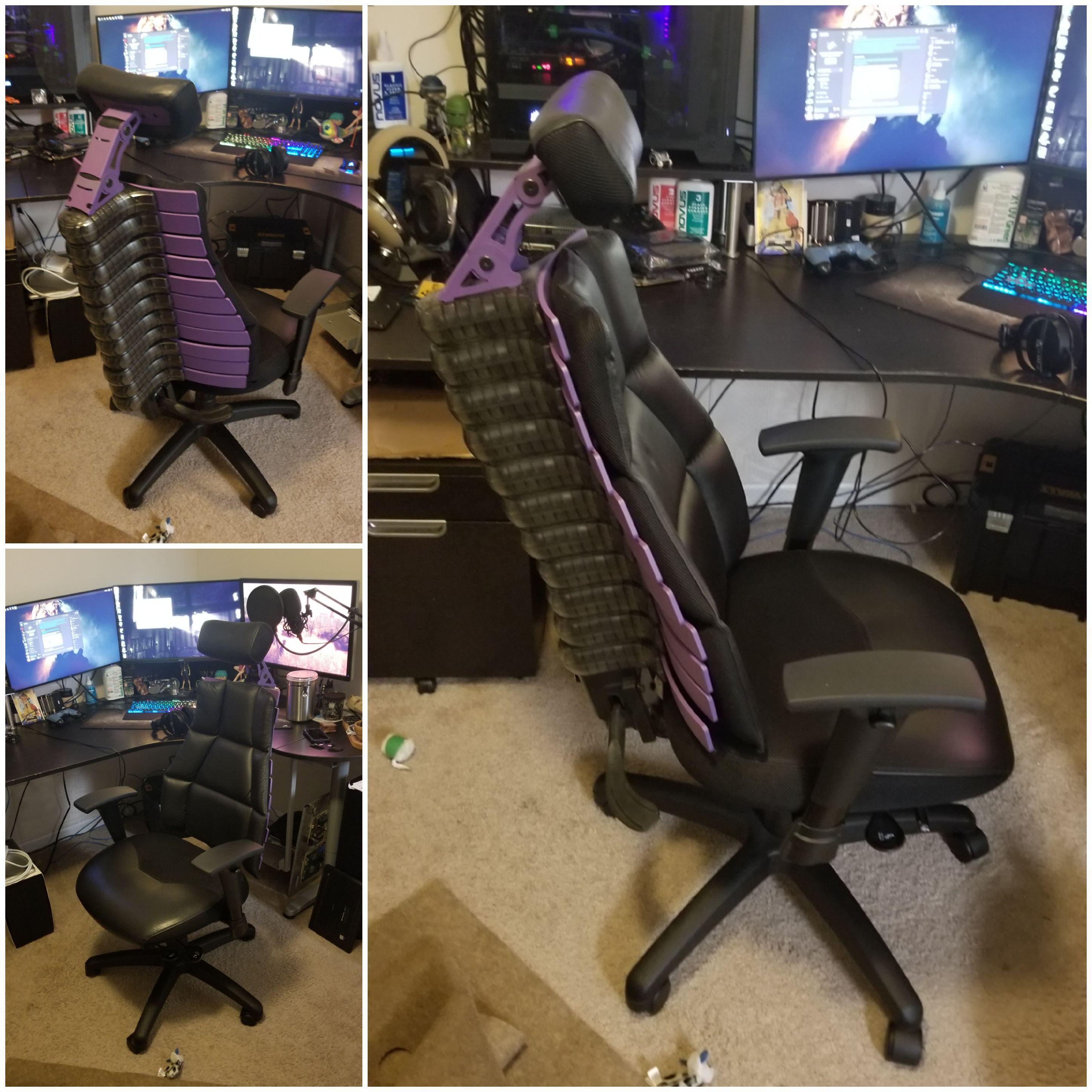 Yall were asking about the chair. Here's the custom Verte 202