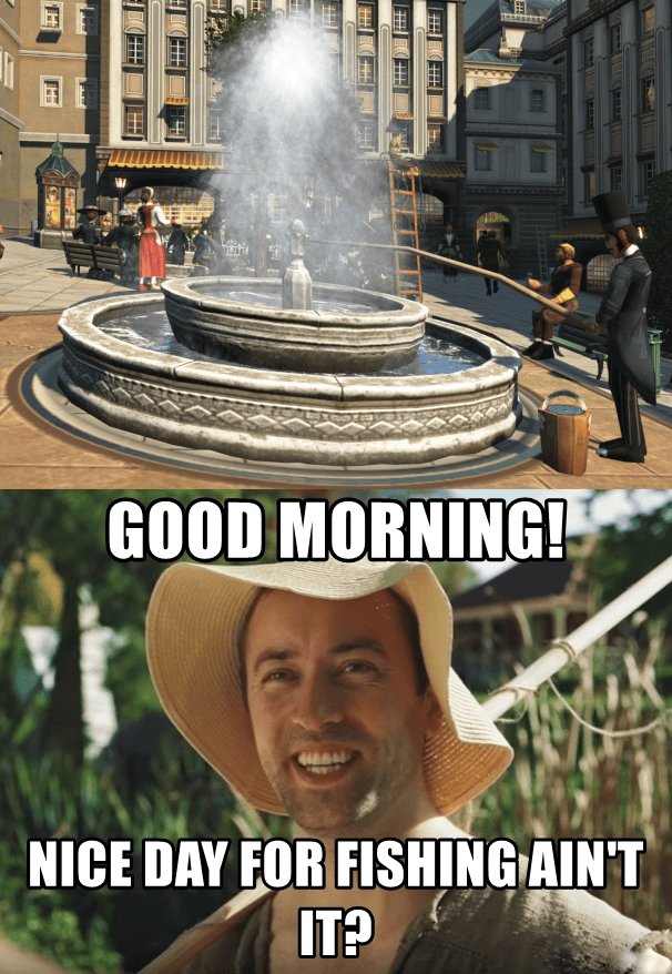 Anno What a wonderful day to go fishing anno 1800