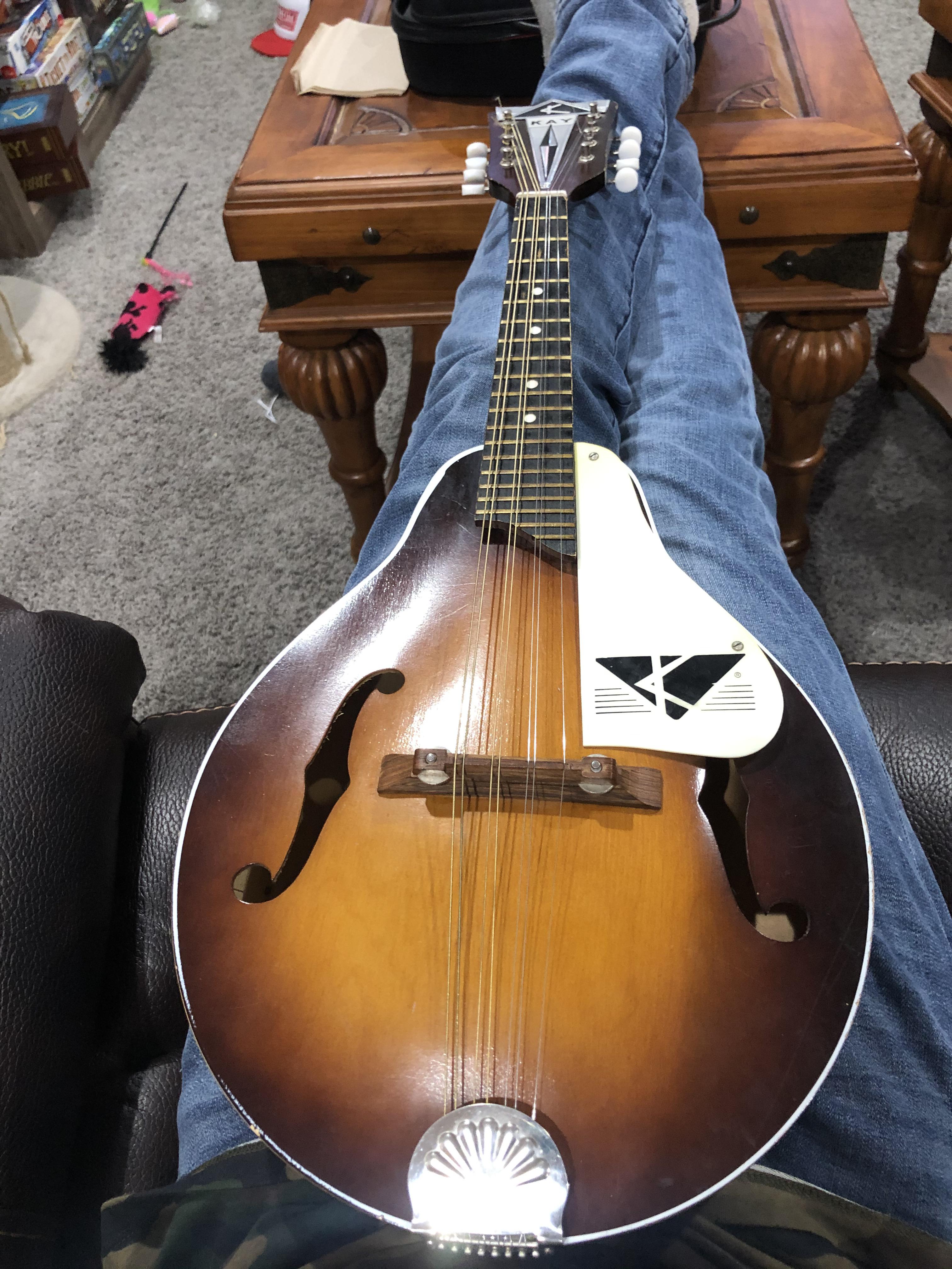 HELP! I bought this Kay mandolin, But don’t know the year it