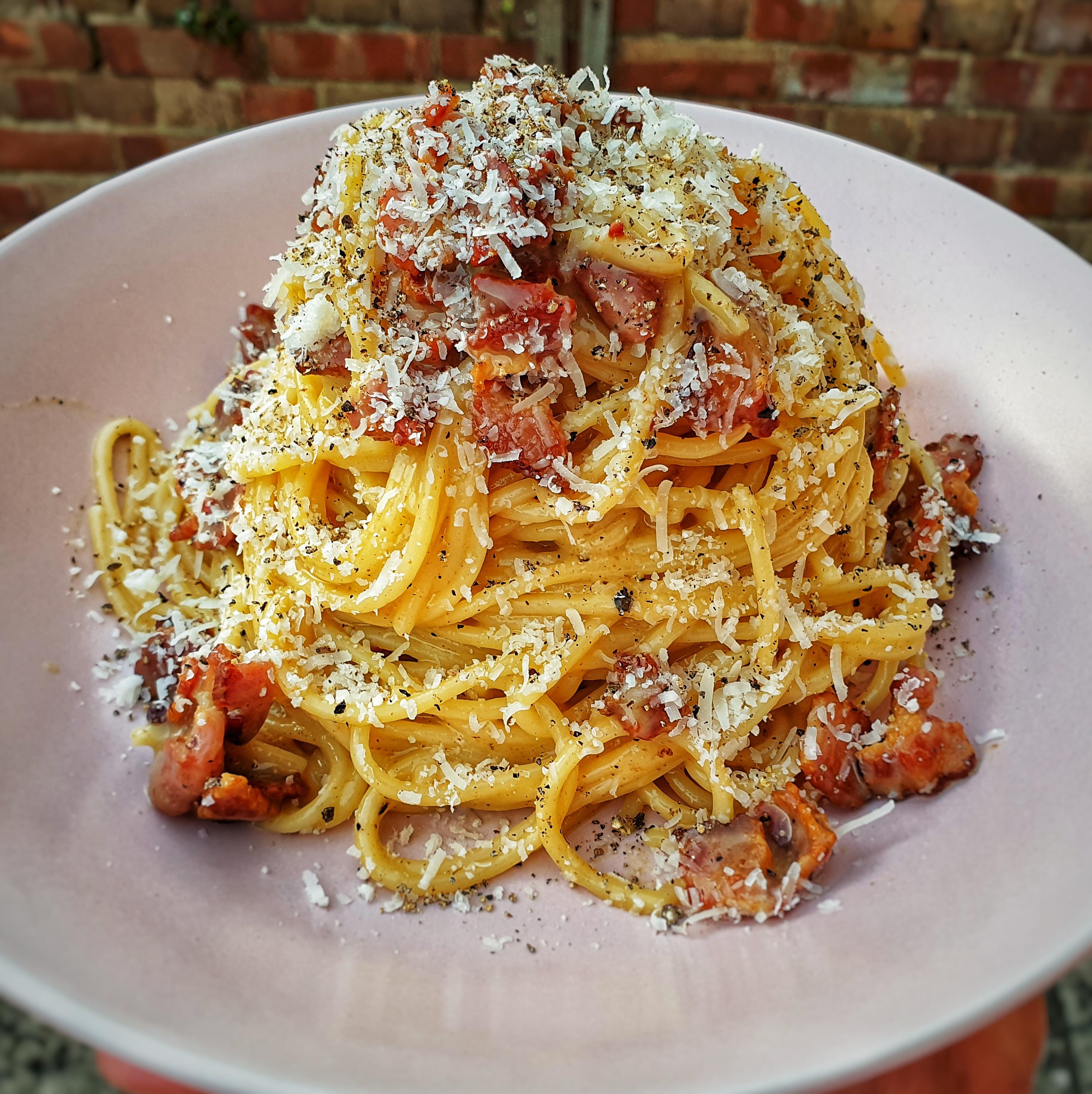 [Homemade] Carbonara r/food