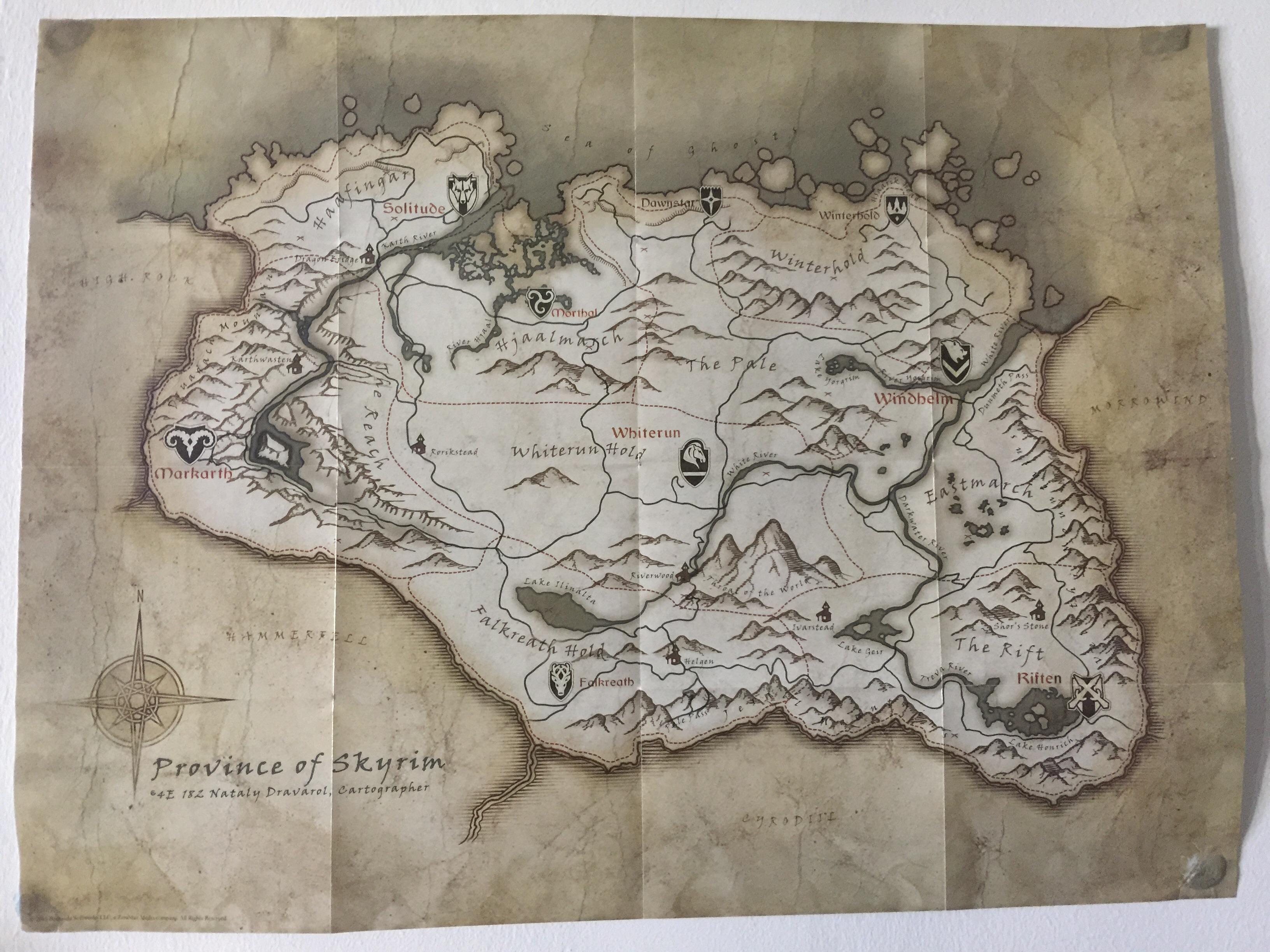 Bought Skyrim when it first came out on the Playstation. Realized I