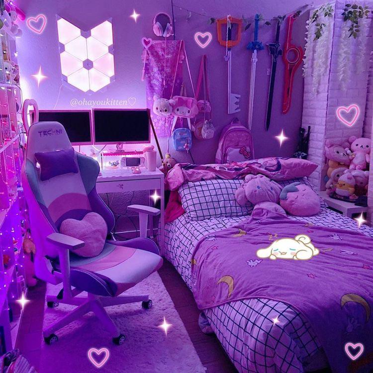 Trang trí phòng anime decorated room với phong cách manga và anime