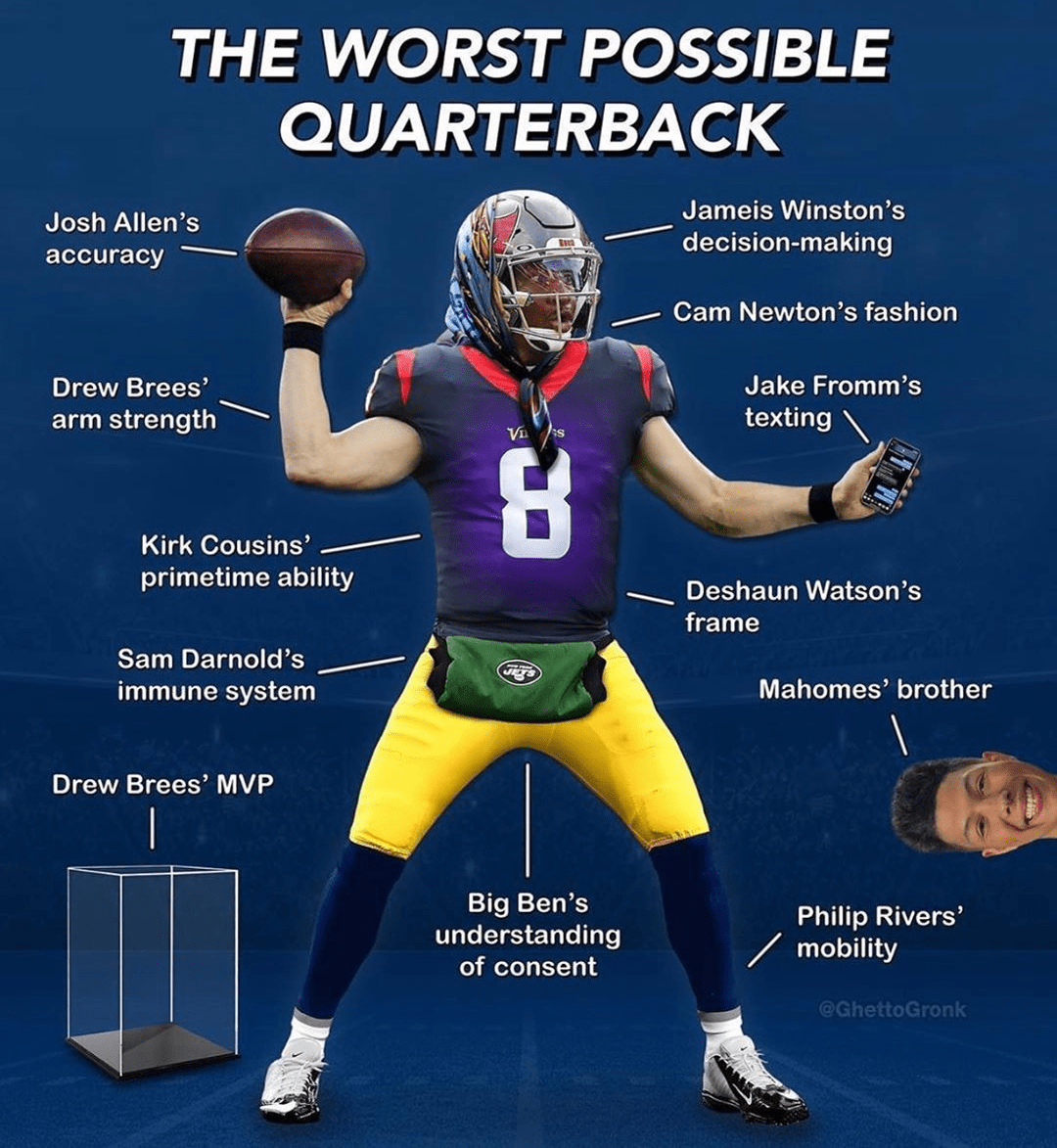 The worst possible quarterback r/nflmemes