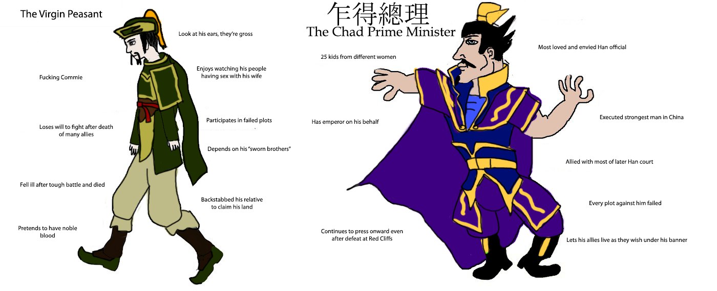 [Shitpost] Another virgin/chad meme dynastywarriors