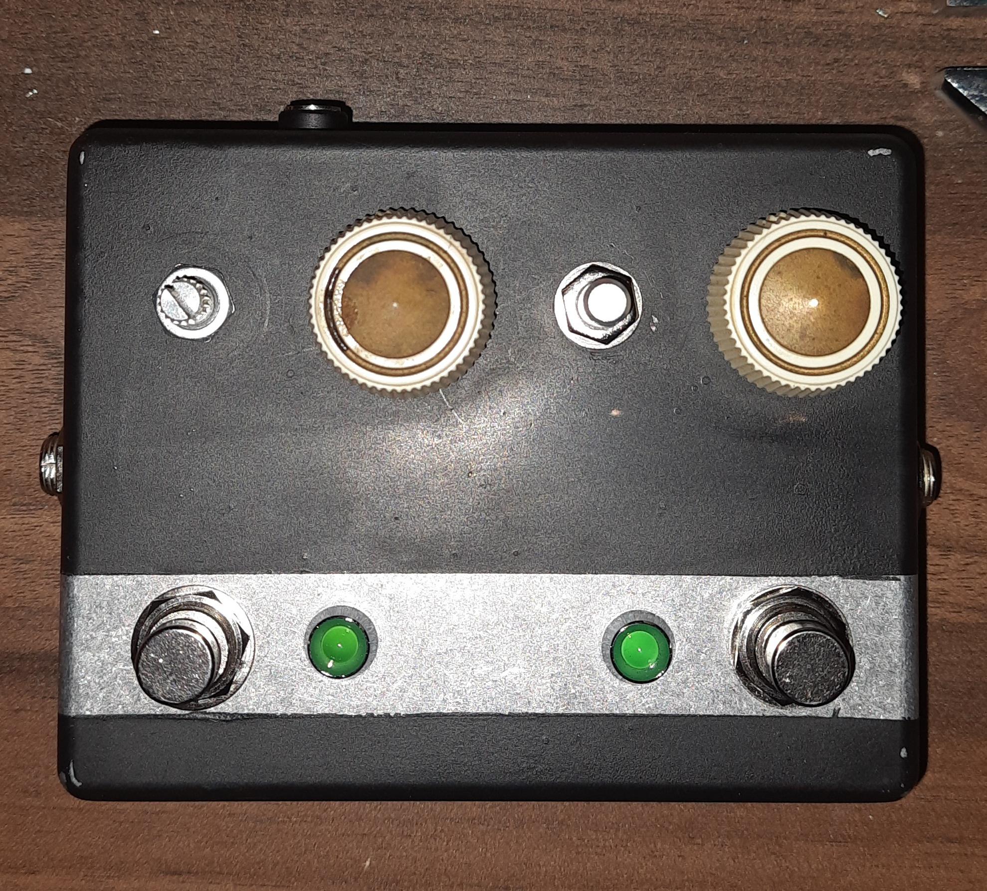 The MM1 my first pedal build(s)! Left side is a vero OD/Distortion