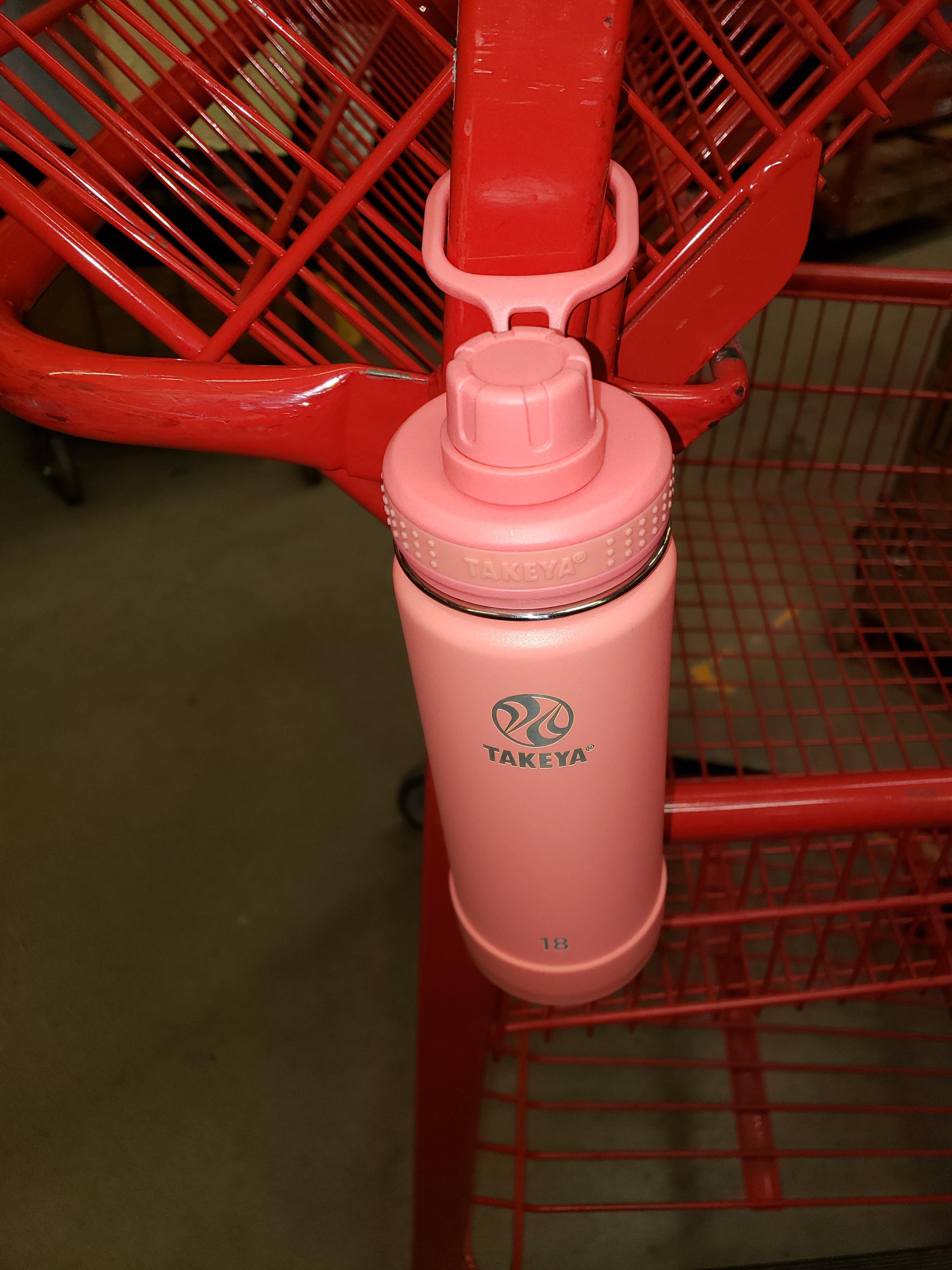 The handles on the Takeya bottles fit on the three tier perfectly. r