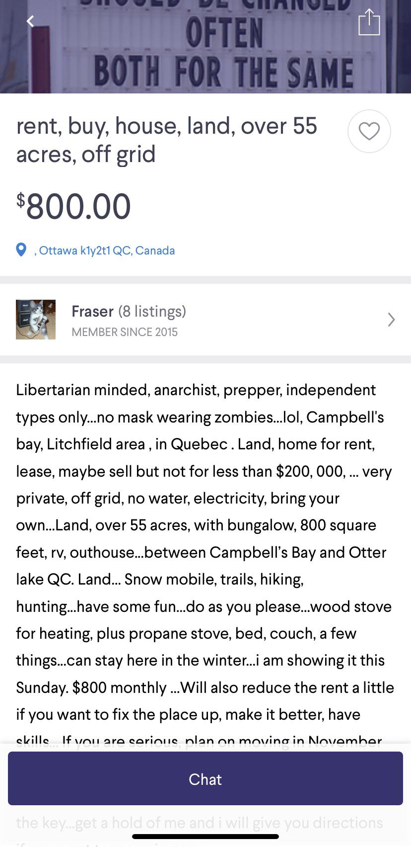 Kijiji Ottawa Never a Dull Moment r/ottawa