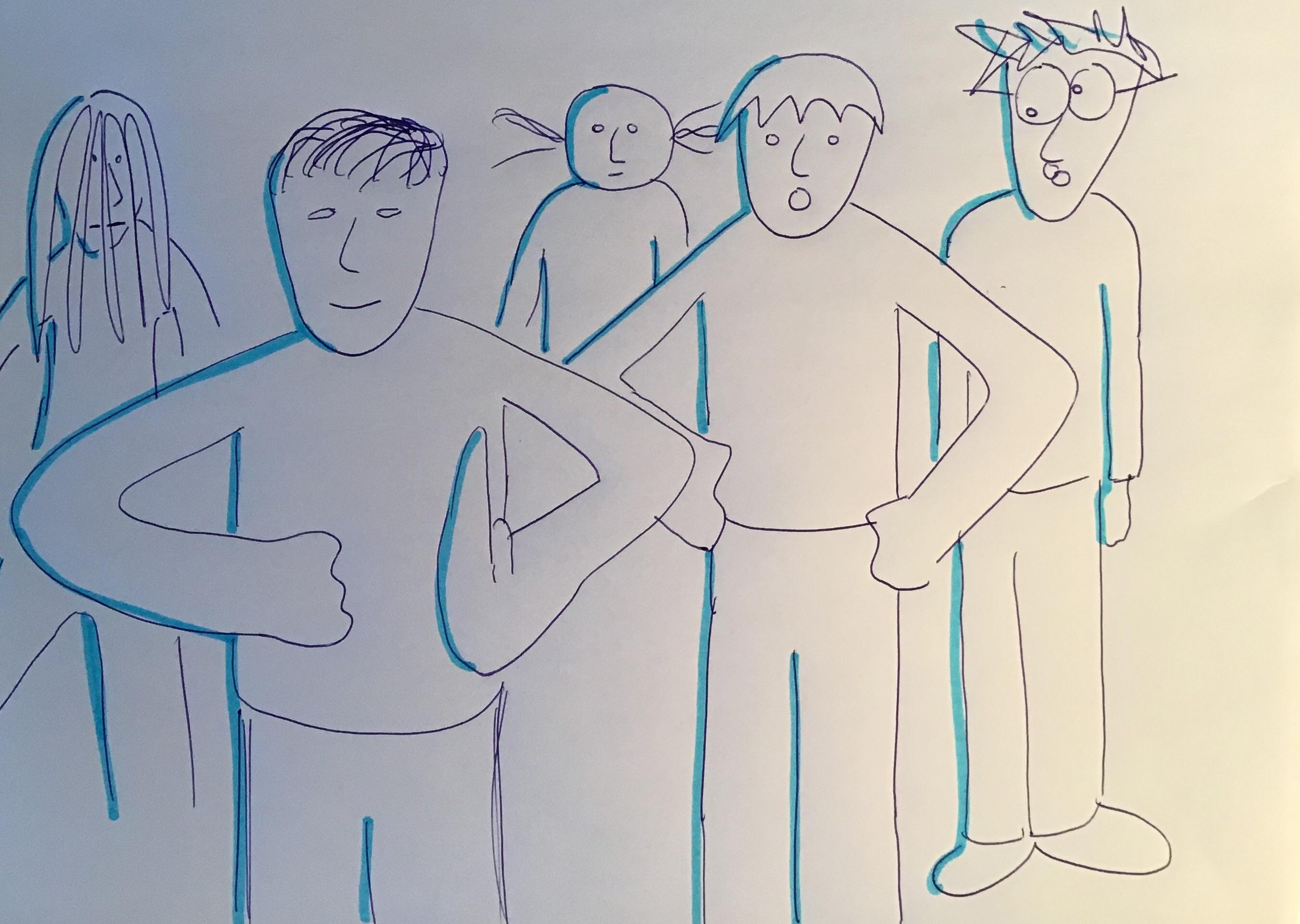 I ought to bust his chops r/drawing