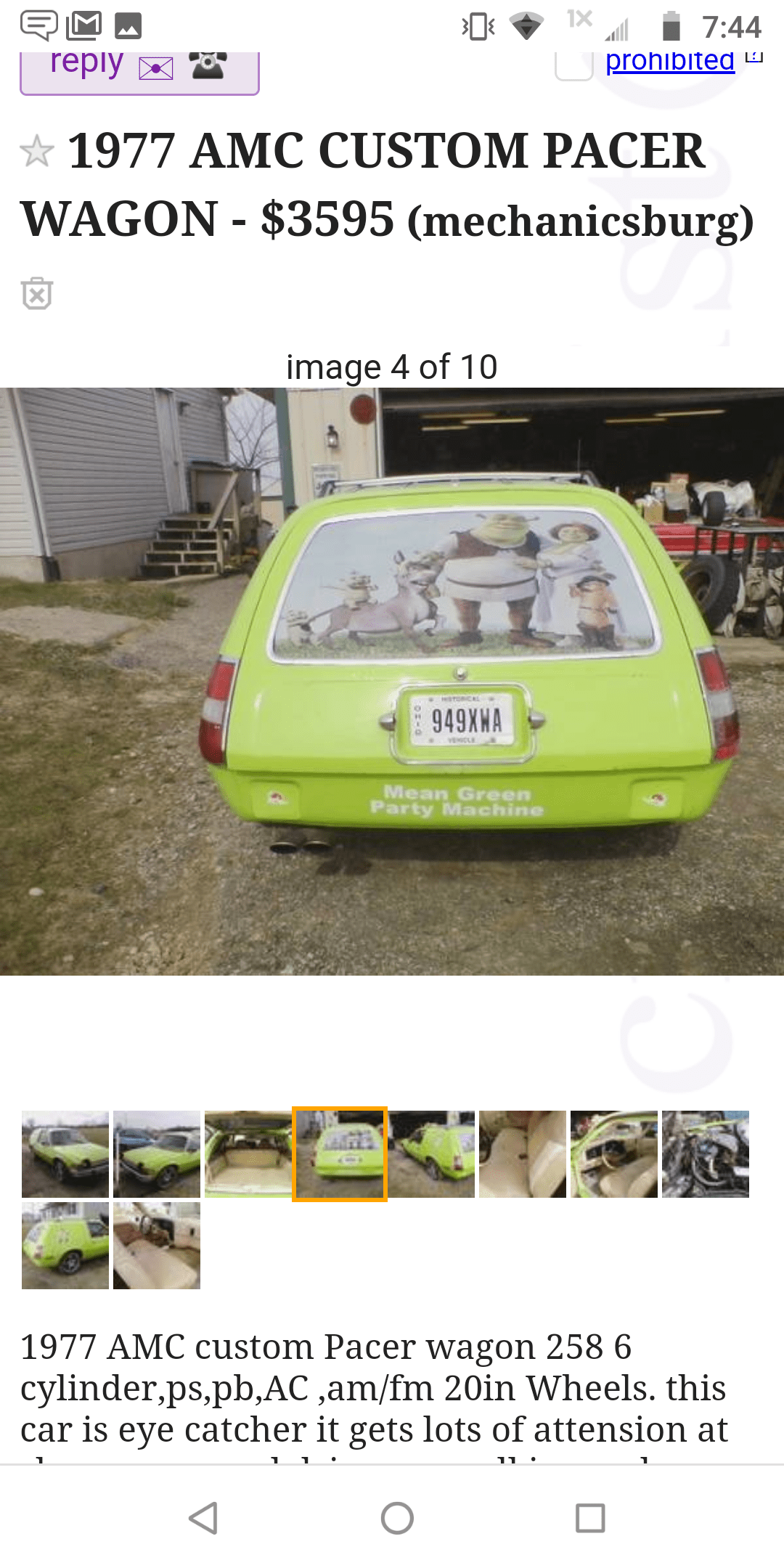 This gem i found on craigslist r/Shitty_Car_Mods