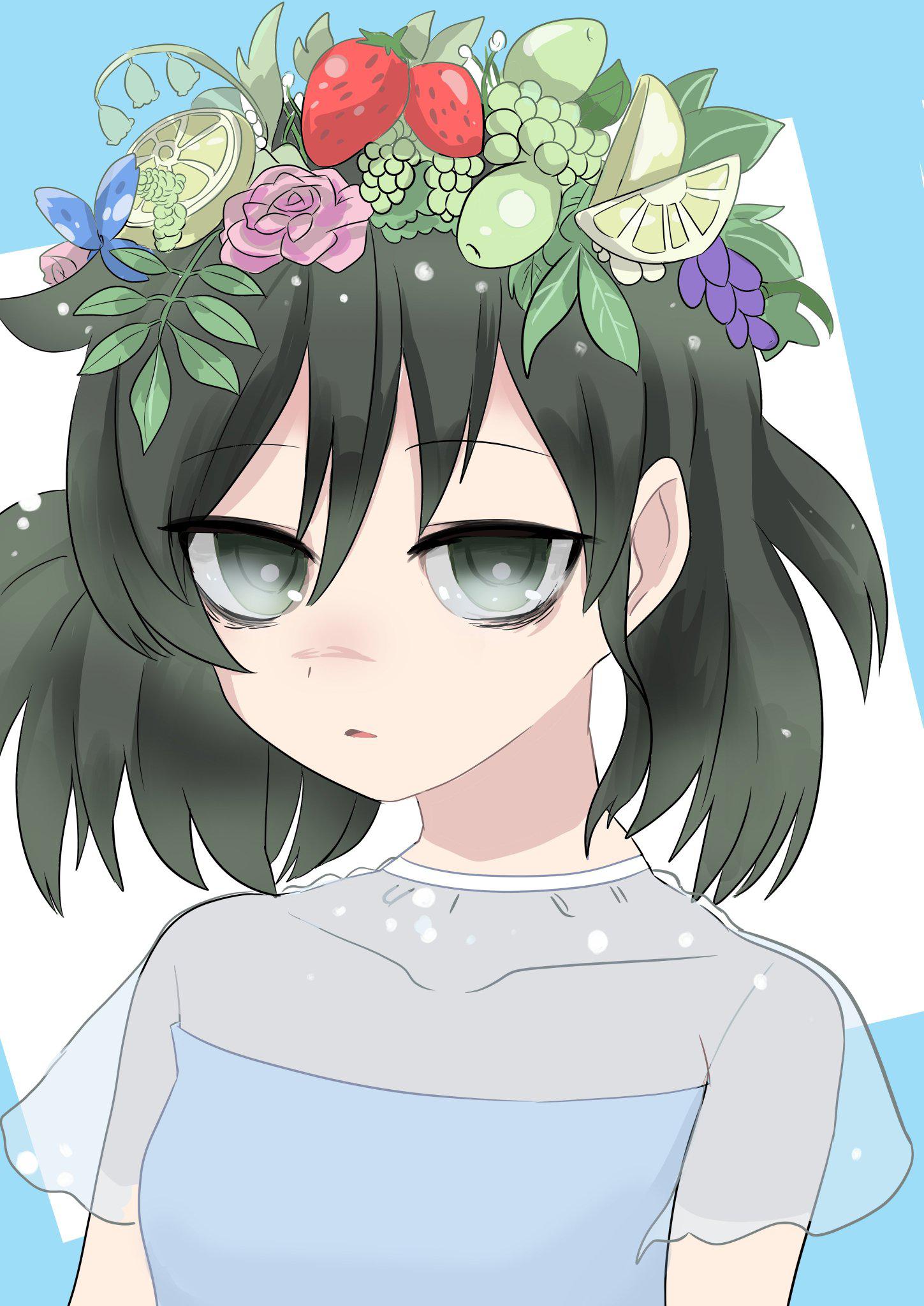 Fruit Moko by asdf05131 on Twitter watamote