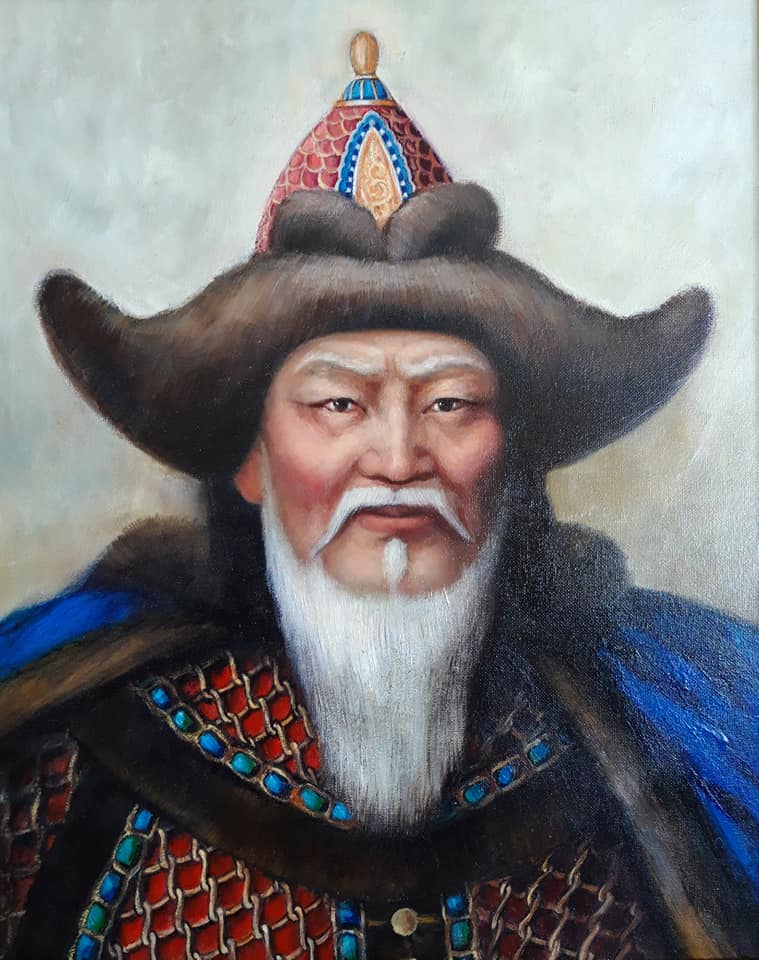 Today is Chinggis Khan's birthday, a national celebration day. Hereby I