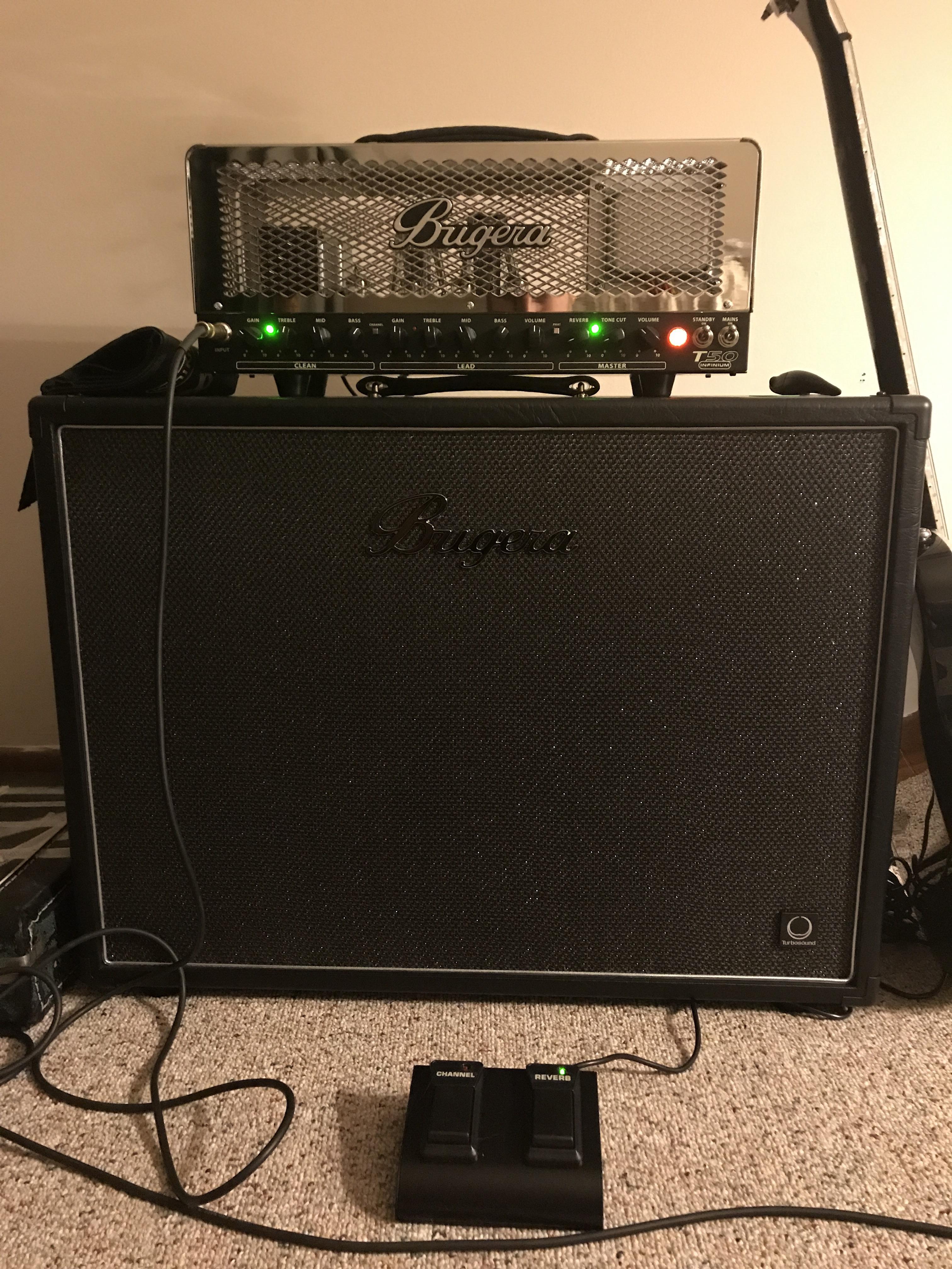 (NAD) Bugera T50 Infinium amp and Bugera 212 cab : r/GuitarAmps