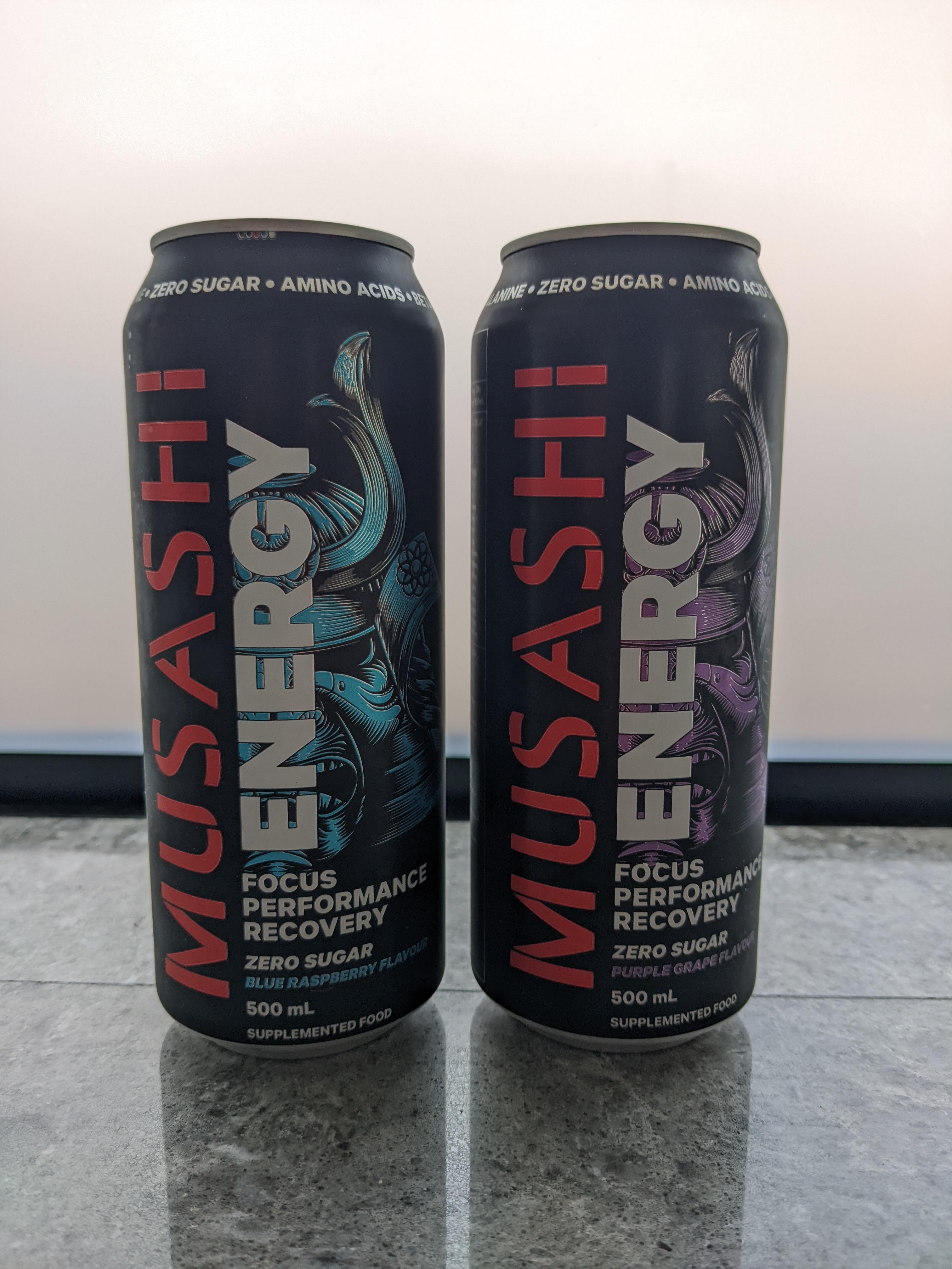 Musashi Energy drink r/energydrinks