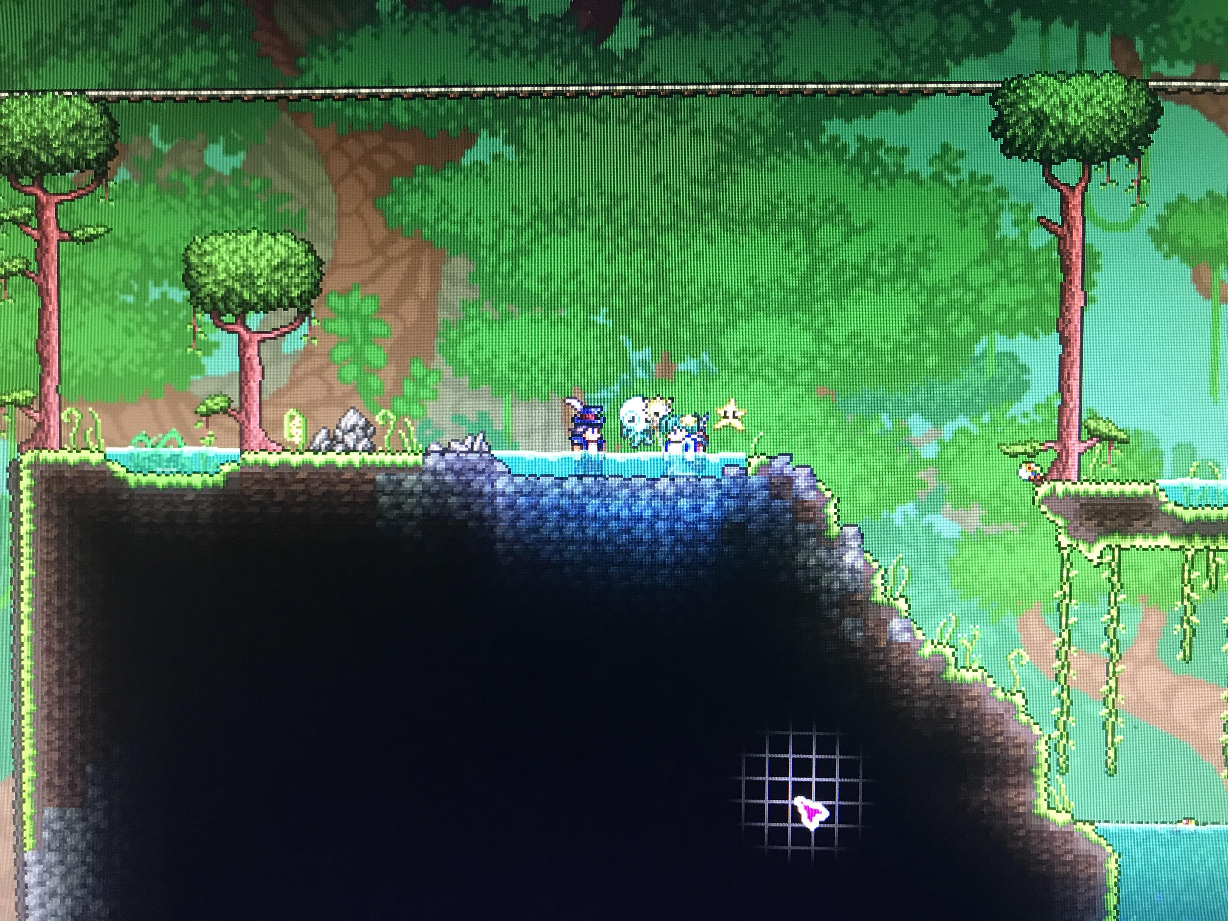 Me and Riley in the tub. r/Terraria