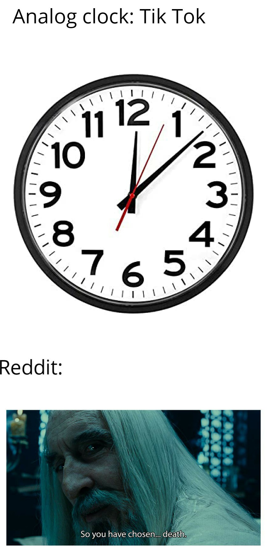 Clock Meme
